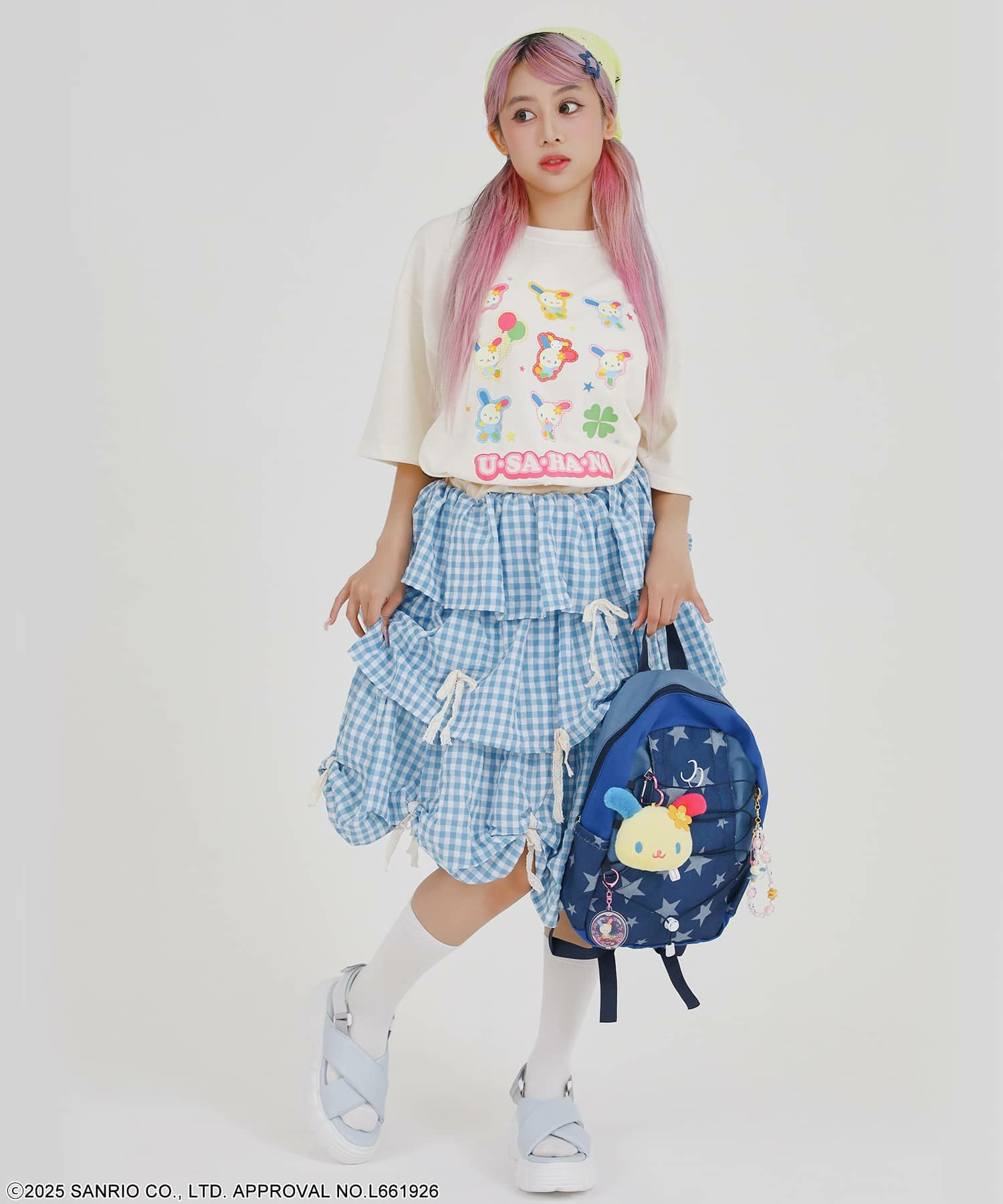 ウサハナ ビッグT Tシャツ スピンズ サンリオ 平成 Y2K 51%OFF】『ウサハナ×SPINNS』ビッグTシャツ | SPINNS WEB STORE