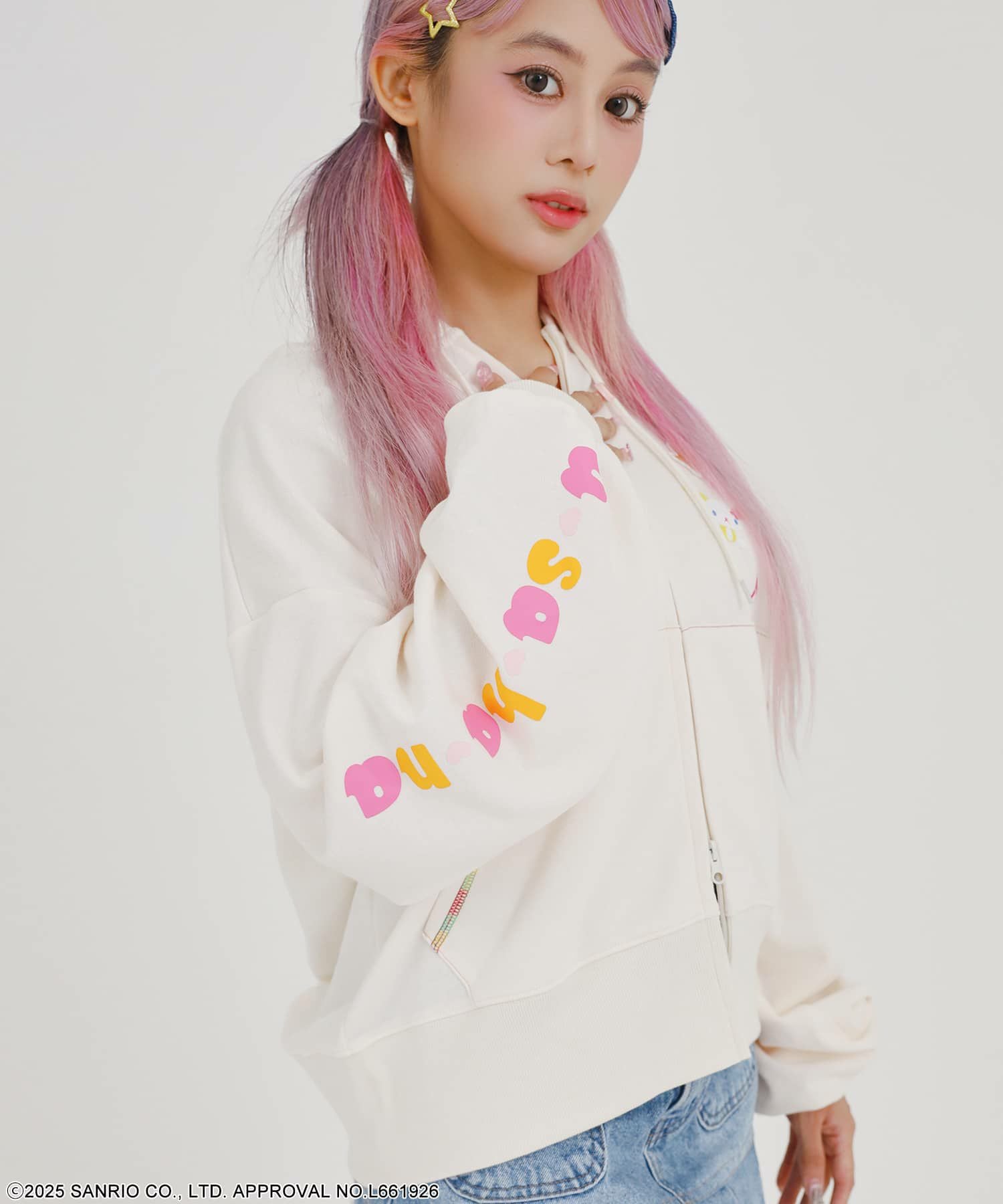 17%OFF】『ウサハナ×SPINNS』ワッペンジップパーカー | SPINNS WEB