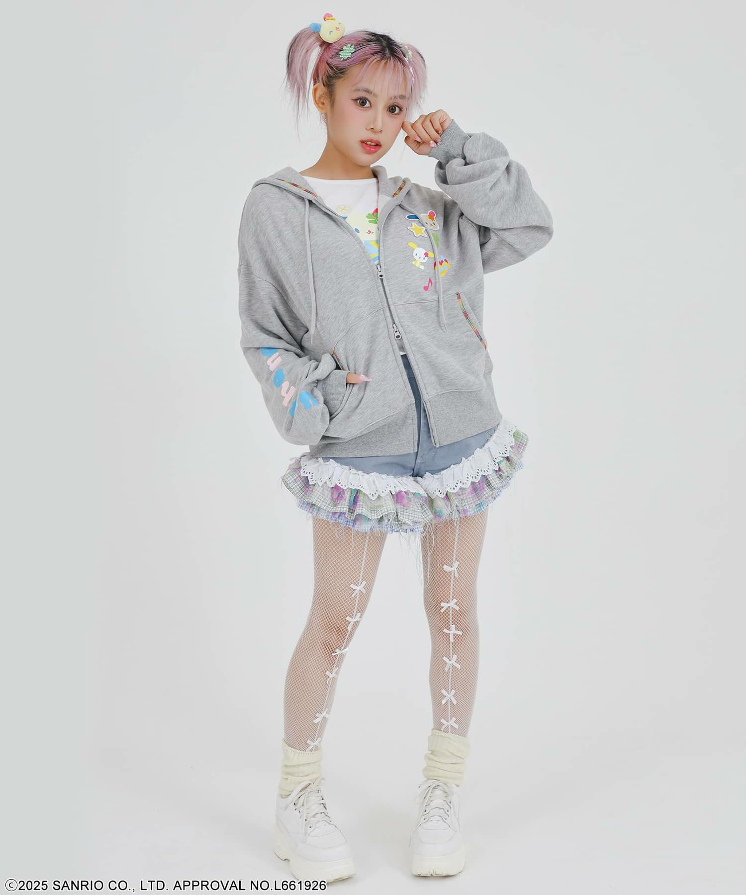 17%OFF】『ウサハナ×SPINNS』ワッペンジップパーカー | SPINNS WEB 17%OFF】『ウサハナ×SPINNS』ワッペンジップパーカー | SPINNS WEB