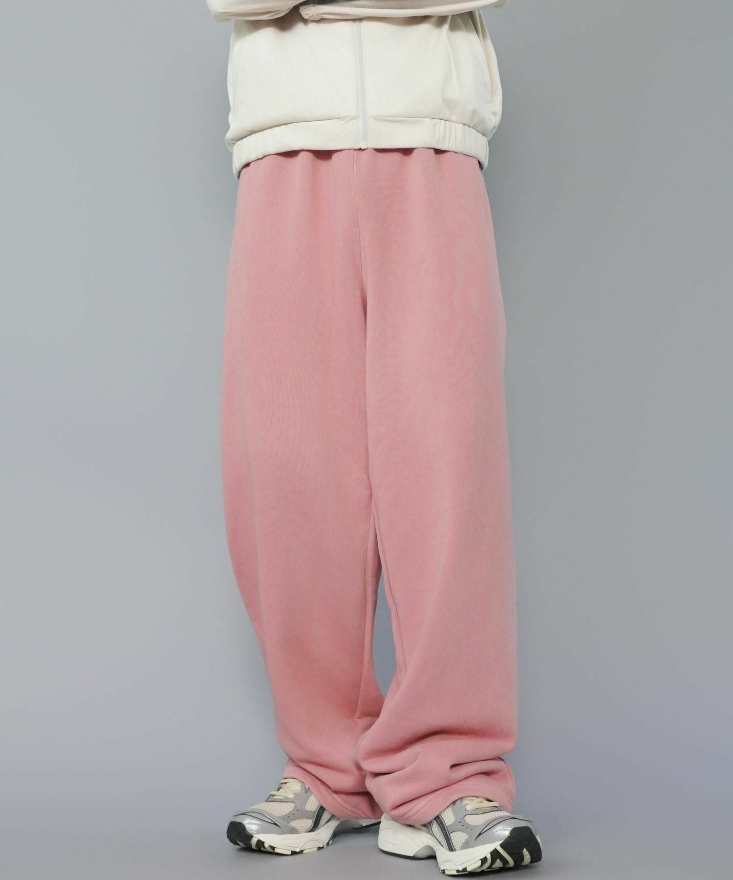 カラースウェットパンツ/セミワイドシルエット | SPINNS WEB STORE