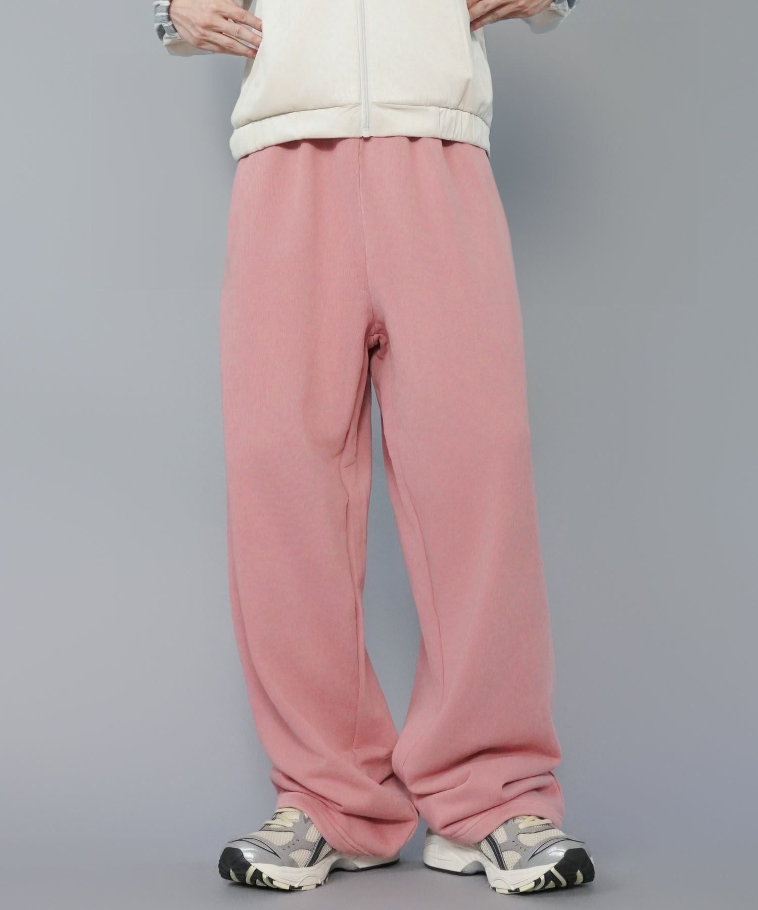 カラースウェットパンツ/セミワイドシルエット | SPINNS WEB STORE