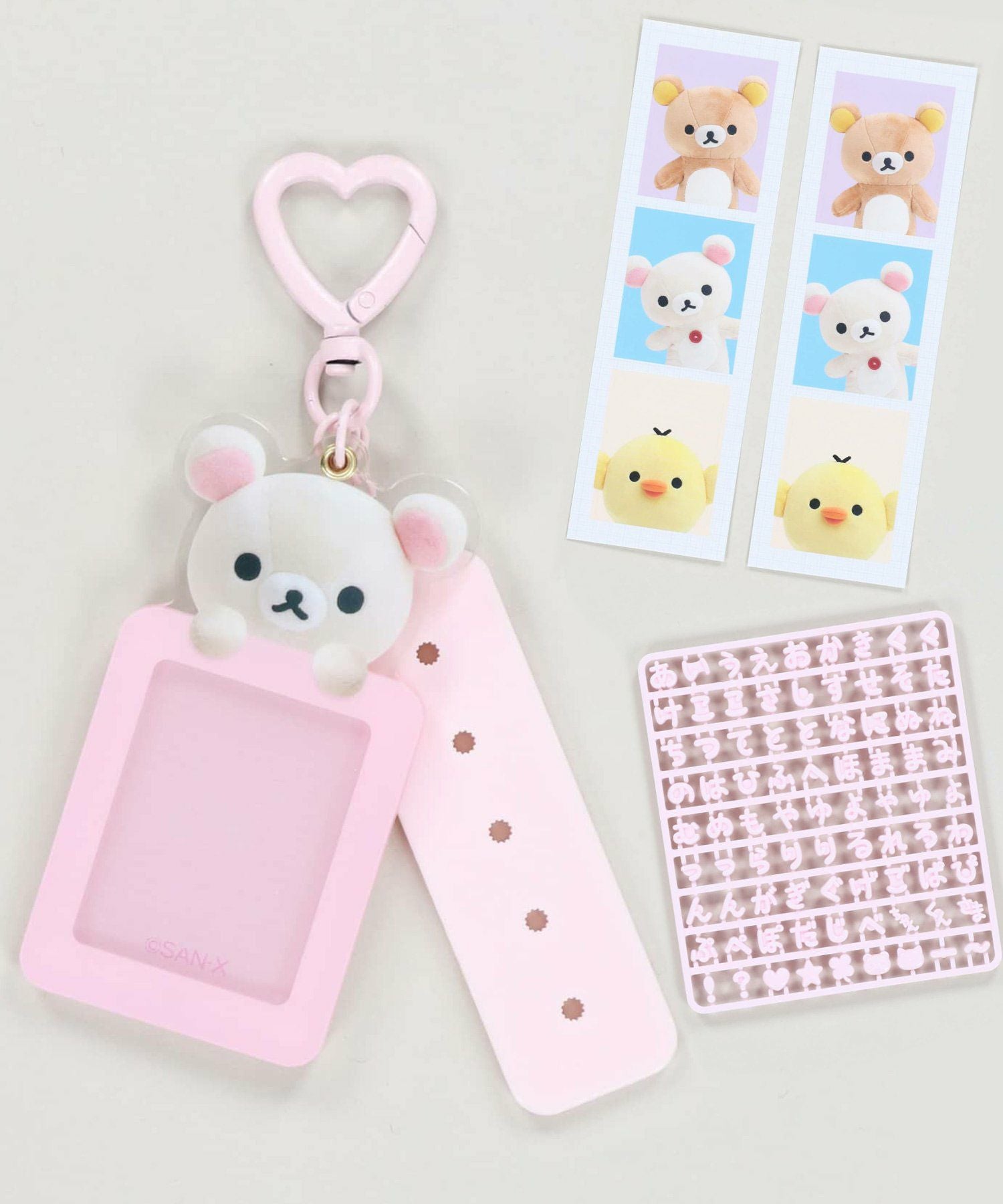 90%OFF】≪リラックマ≫えらんでコカスタムフォトキーホルダー/えらん