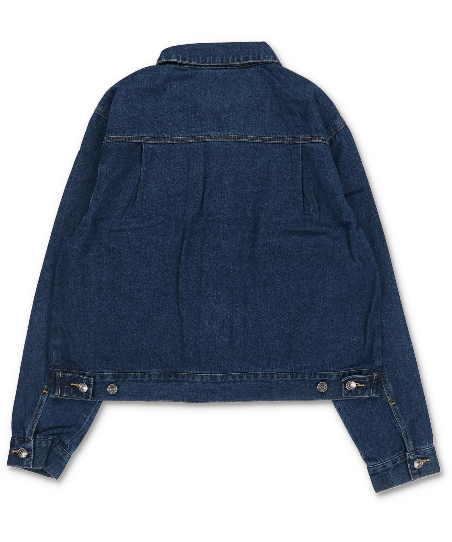 NEIGHBORHOOD デニムジャケット　短丈　ショート丈　濃紺　S 43%OFF】短丈デニムジャケット/2ndタイプ/Gジャン/ユニセックス