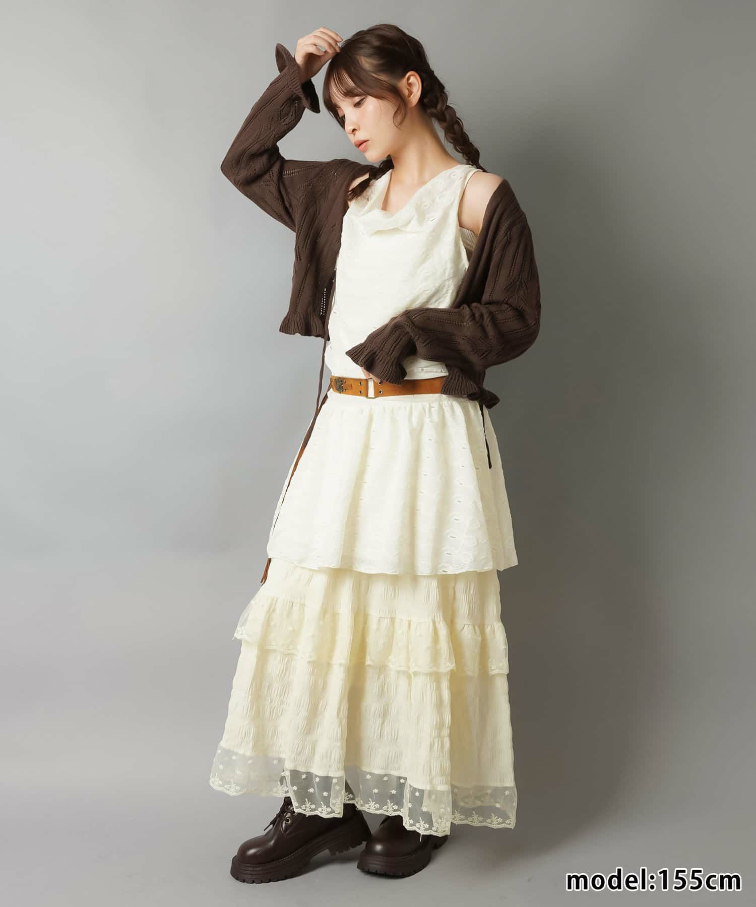90%OFF】コットンレースミニワンピース/ベルト付き/#NEO森ガール 90%OFF】コットンレースミニワンピース/ベルト付き/#NEO森ガール