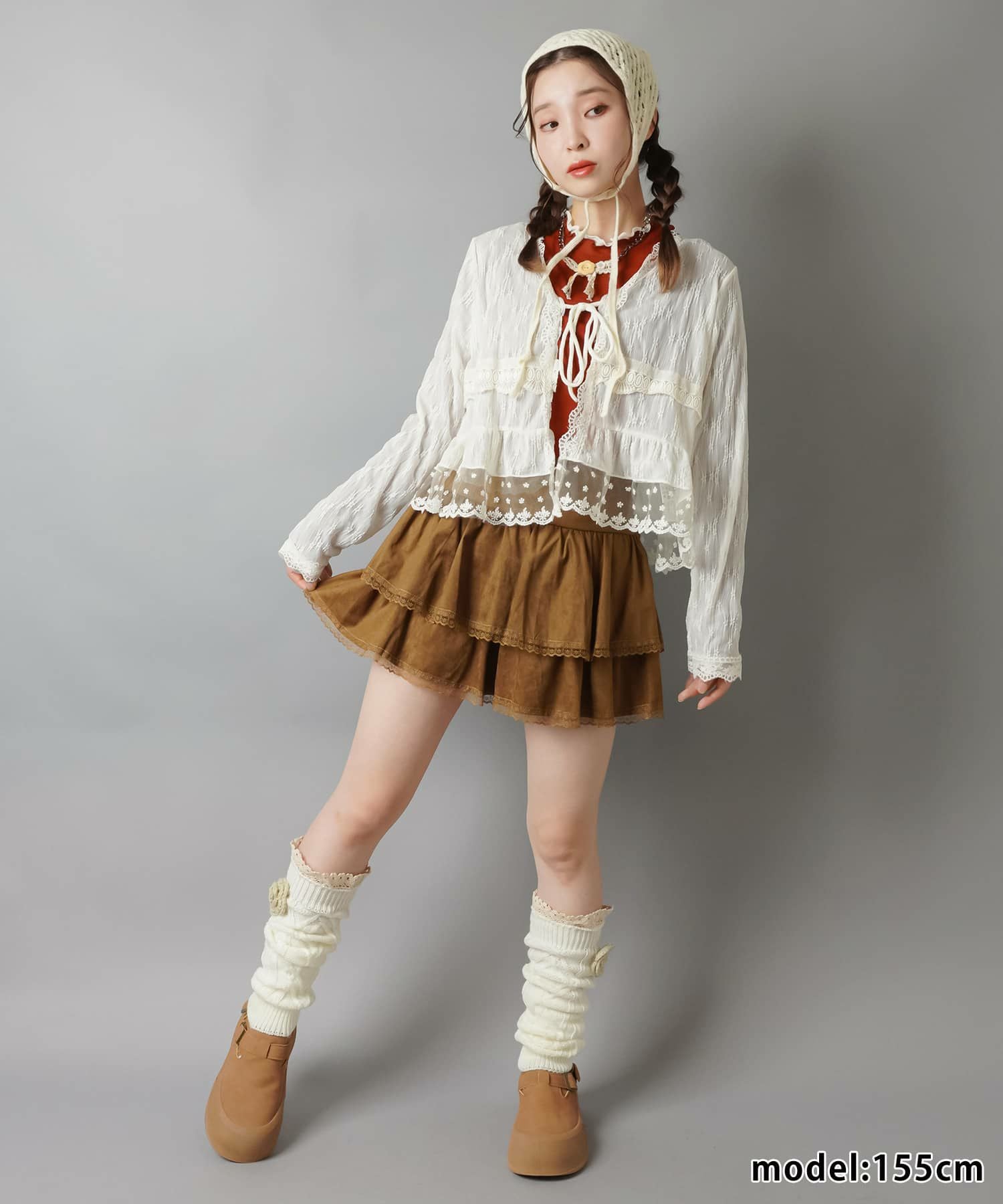 レースボレロカーディガン/2段/#NEO森ガール | SPINNS WEB STORE