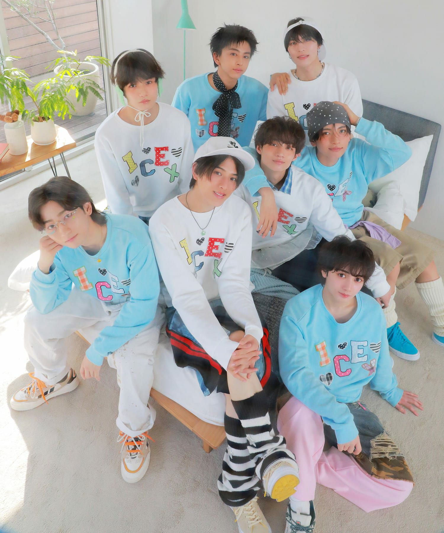 受注販売】『ICEx× SPINNS』 生地貼り付けスウェット | SPINNS WEB