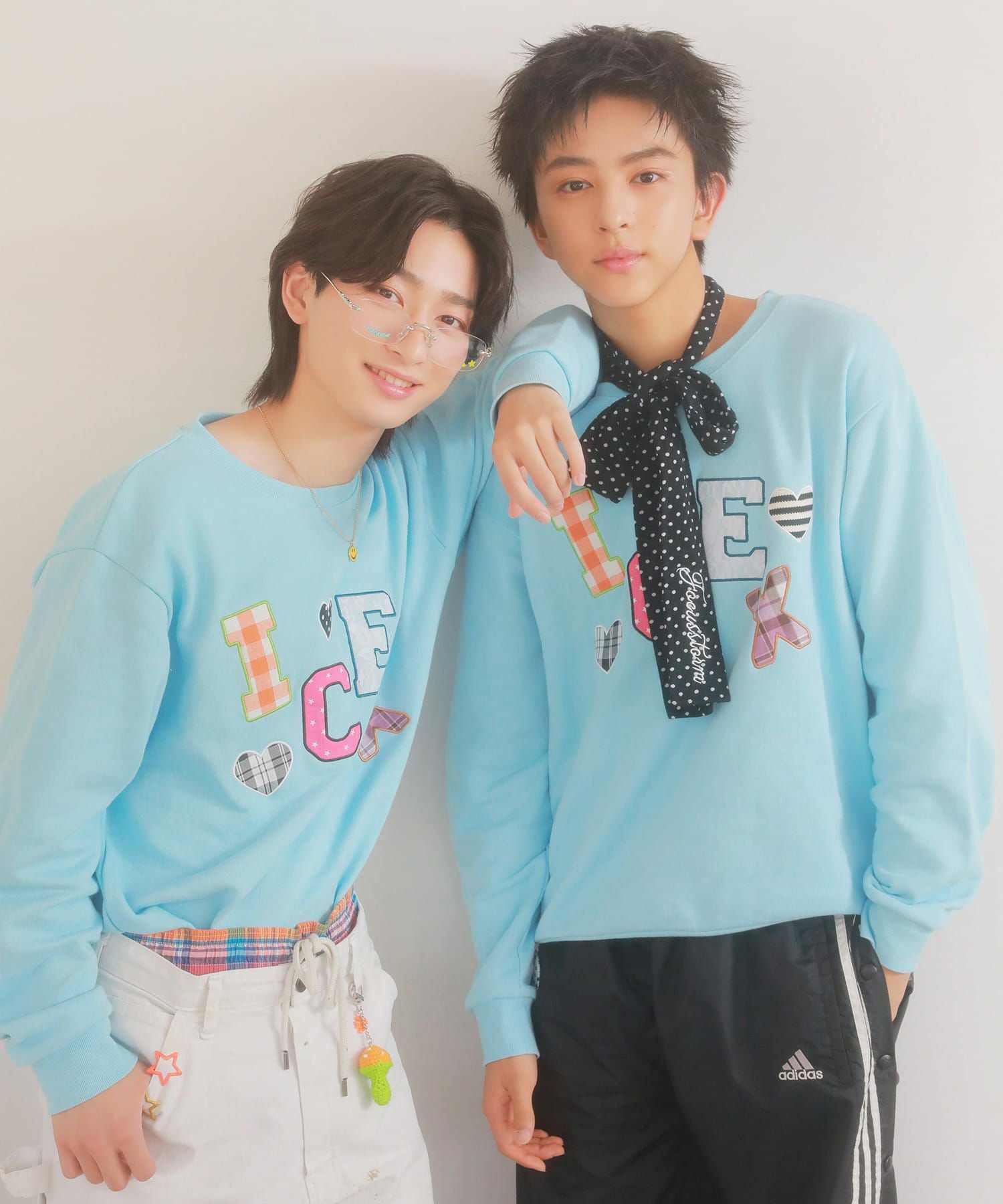 受注販売】『ICEx× SPINNS』 生地貼り付けスウェット | SPINNS WEB