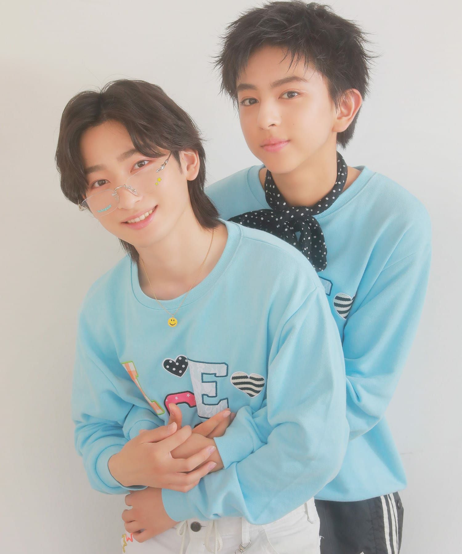 受注販売】『ICEx× SPINNS』 生地貼り付けスウェット | SPINNS WEB