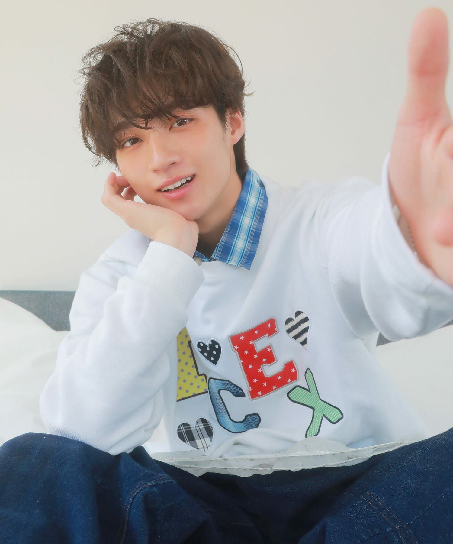 受注販売】『ICEx× SPINNS』 生地貼り付けスウェット | SPINNS WEB