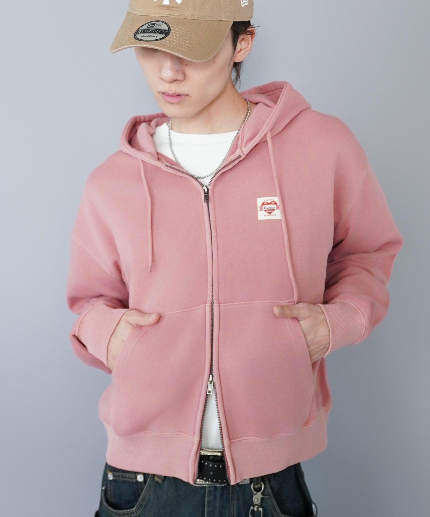 ラルフローレン　ジップパーカー　短丈　ボックスシルエット　激レア　バーガンディ POLO RALPH LAUREN（ポロ・ラルフローレン） ポロ ラルフローレン
