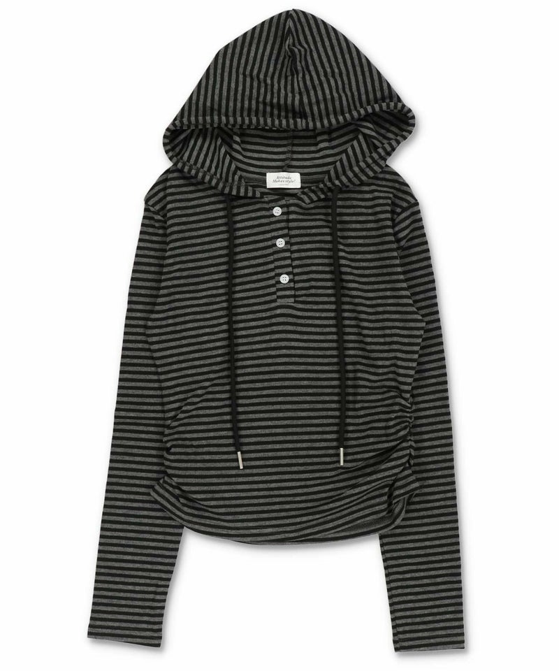 チャコールxブラック