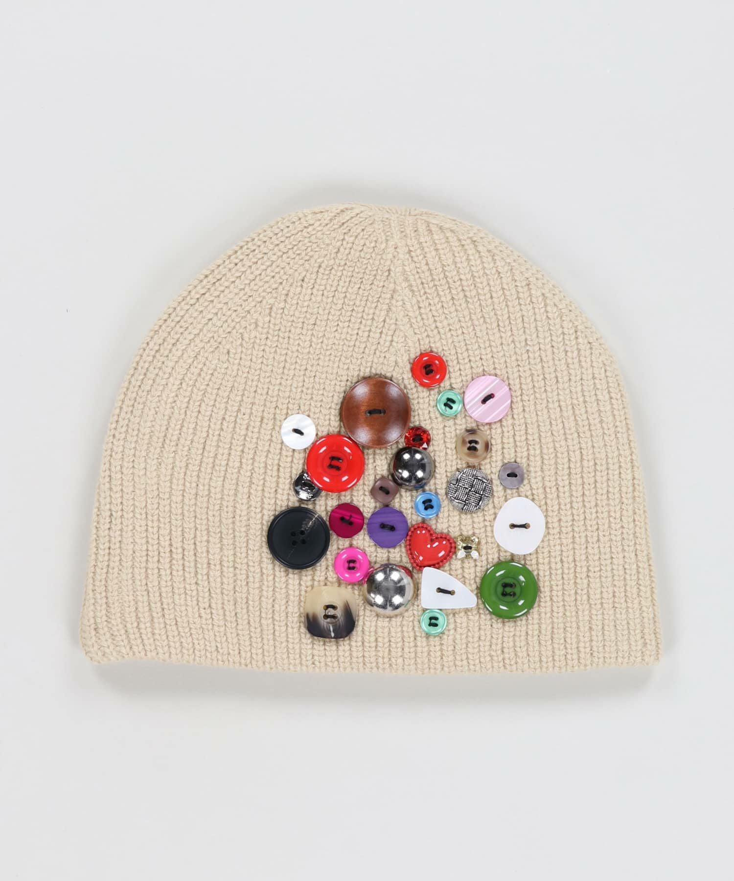 シングルビーニー/ニット帽/アソートボタン | SPINNS WEB STORE