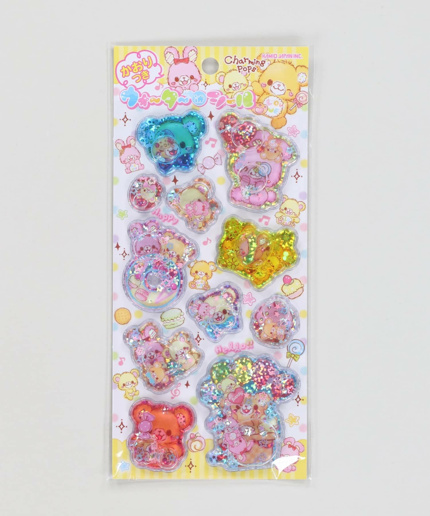激レア　新品　パールガールズ　ふんわかシール ぷっくり可愛い きせかえシール ガールズコレクション Aセット 6枚
