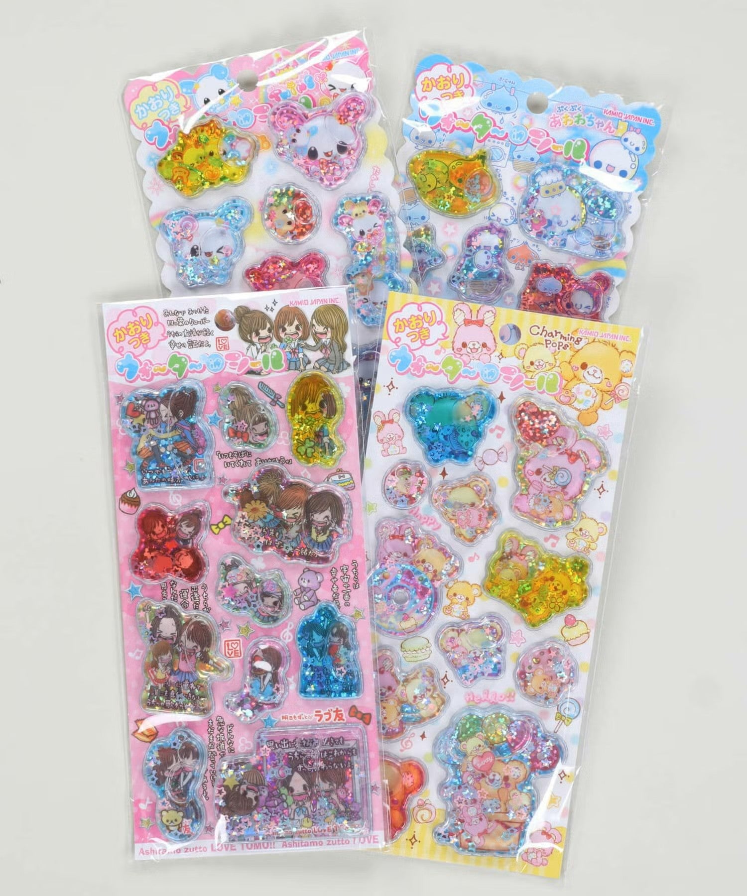 平成女児/香り付きウォーターインシール2/ぷくぷくあわわちゃん