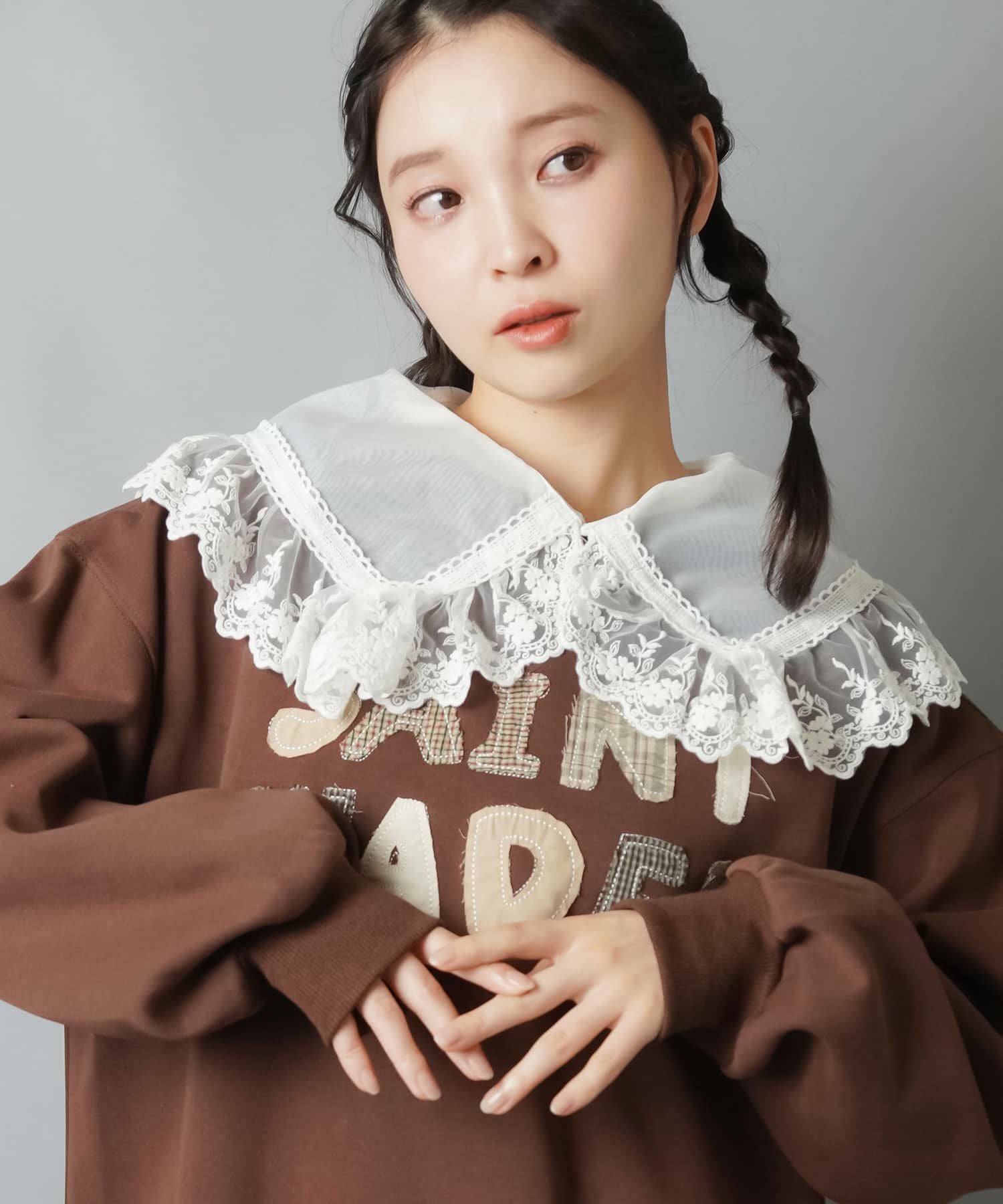 レースビッグつけ襟 | SPINNS WEB STORE | SPINNS (スピンズ) 公式通販