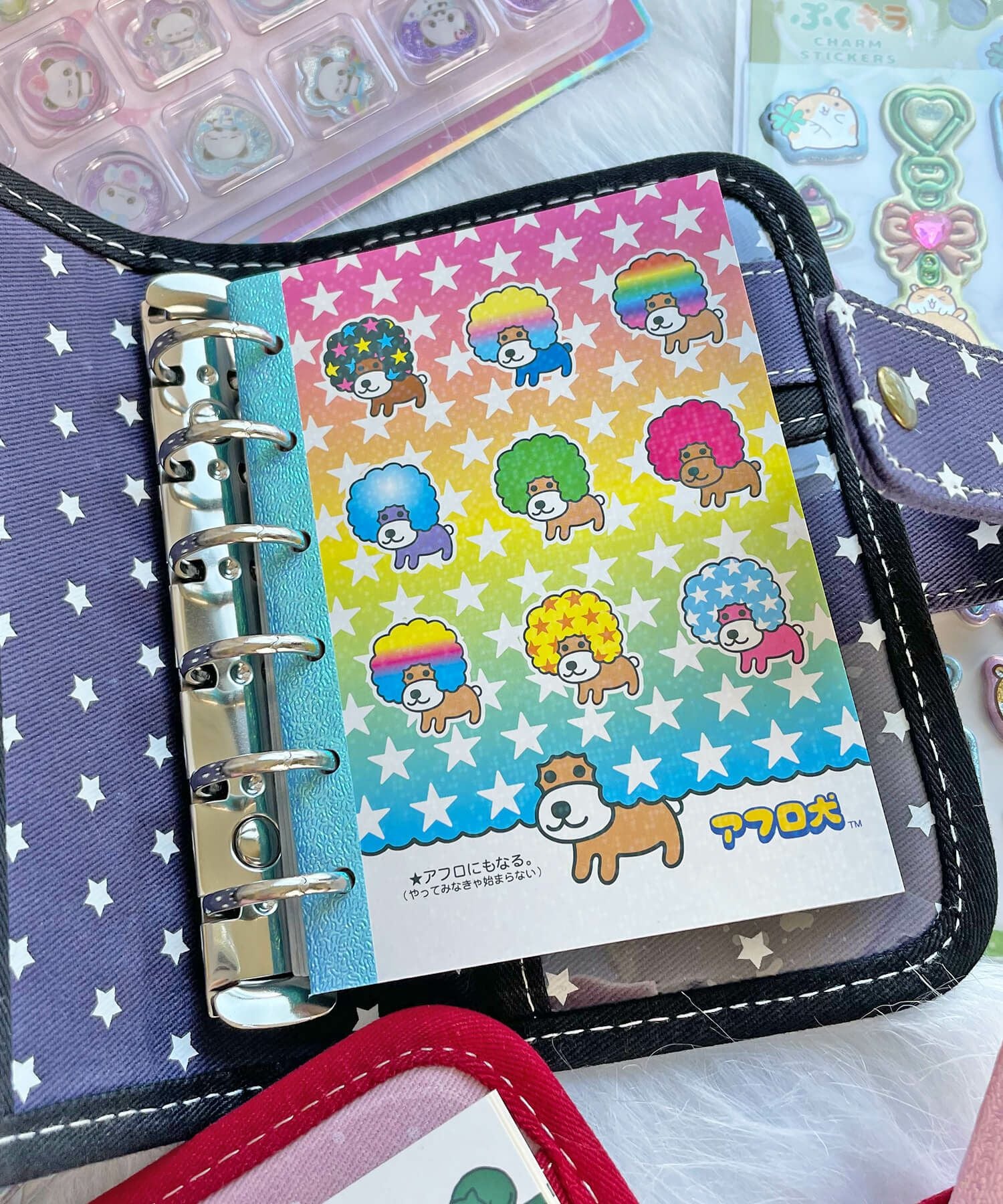 48%OFF】≪サンエックス≫6穴シールノート/シール帳/にゃんにゃん