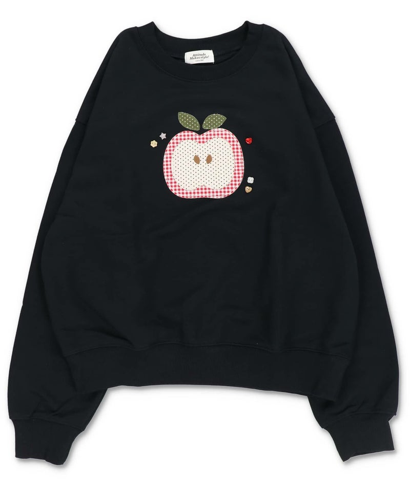 ネイビーxアップル