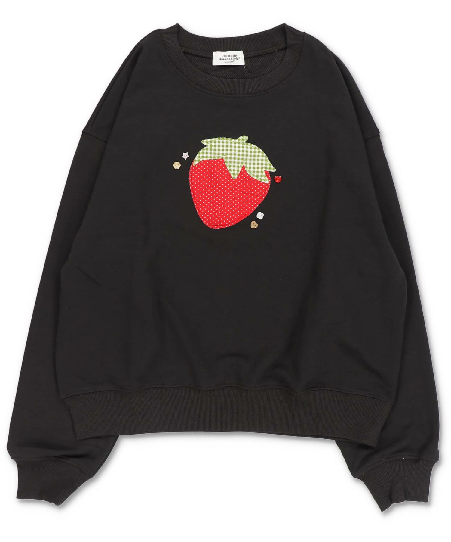 75%OFF】裏毛スウェット/フルーツワッペン/#NEO森ガール | SPINNS WEB
