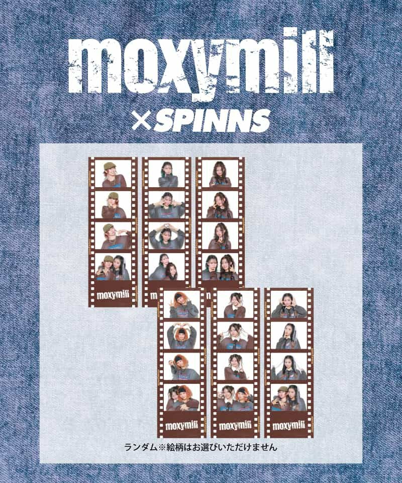 受注販売】『moxymill×SPINNS』 ランダム4カットプリクラ風フォト