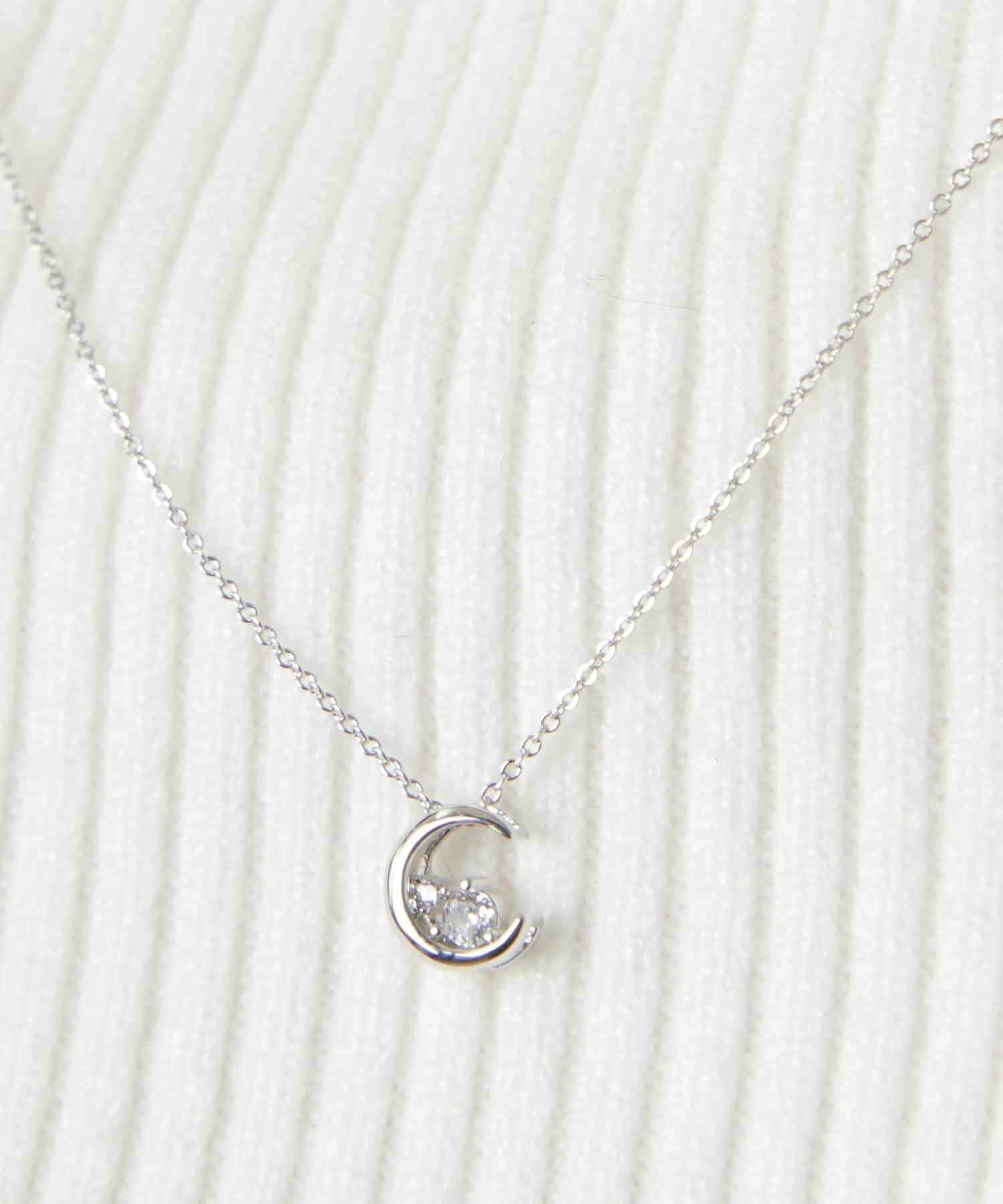 ラインストーンモチーフ チェーンネックレス | SPINNS WEB STORE