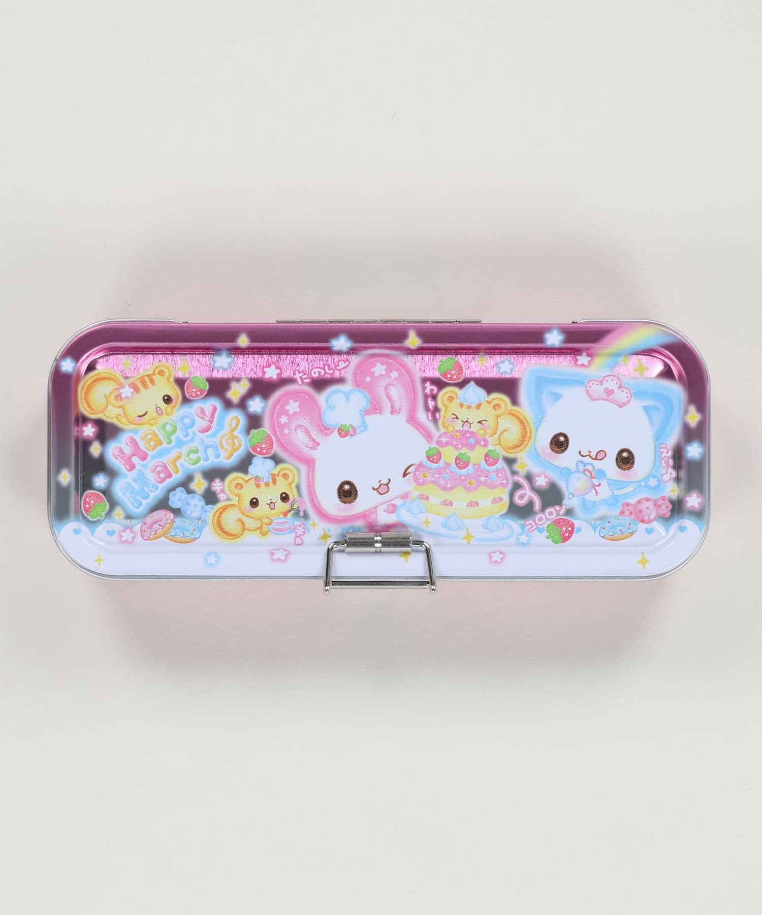 ぷくぷくあわわちゃん 缶ケース 平成レトロ 平成女児/缶ペンケース/ぷくぷくあわわちゃん/HappyMarch/もちもち