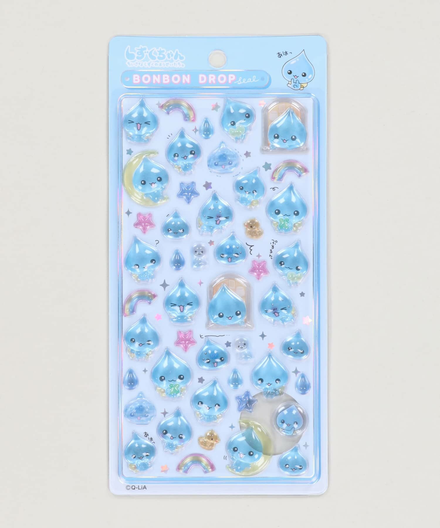 ≪しずくちゃん≫ボンボンドロップシール/ぷくぷく/シール | SPINNS