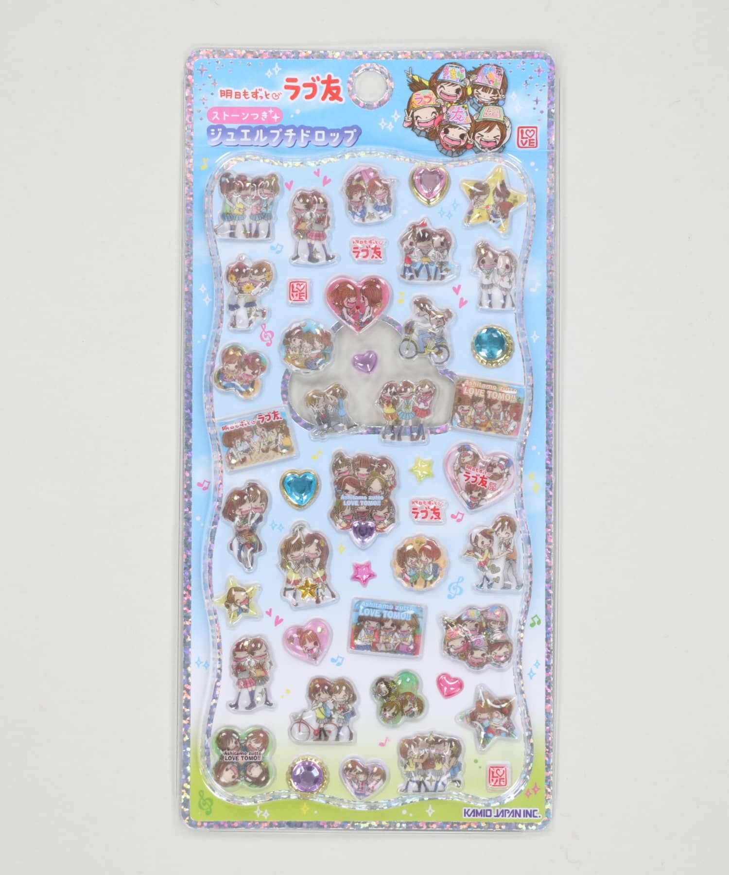 平成女児/ジュエルプチドロップステッカー/ぷくぷく/シール＜メール便