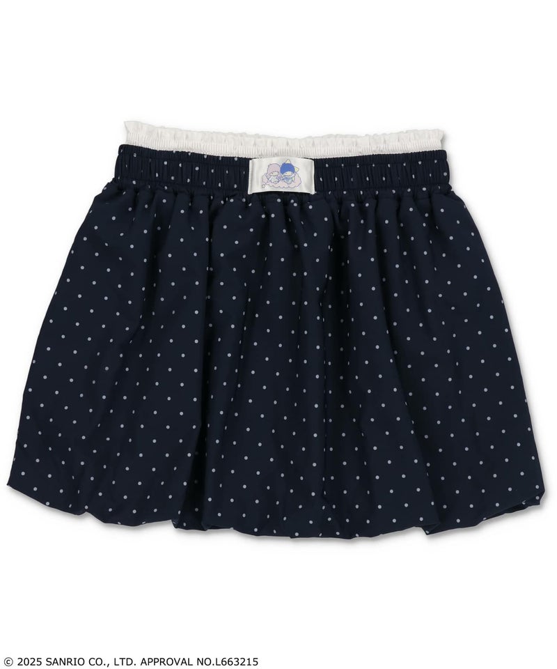 ドットxネイビー