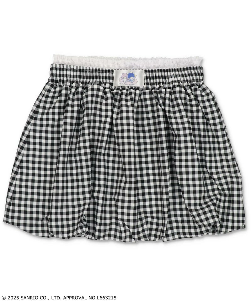 ギンガムチェックxブラック