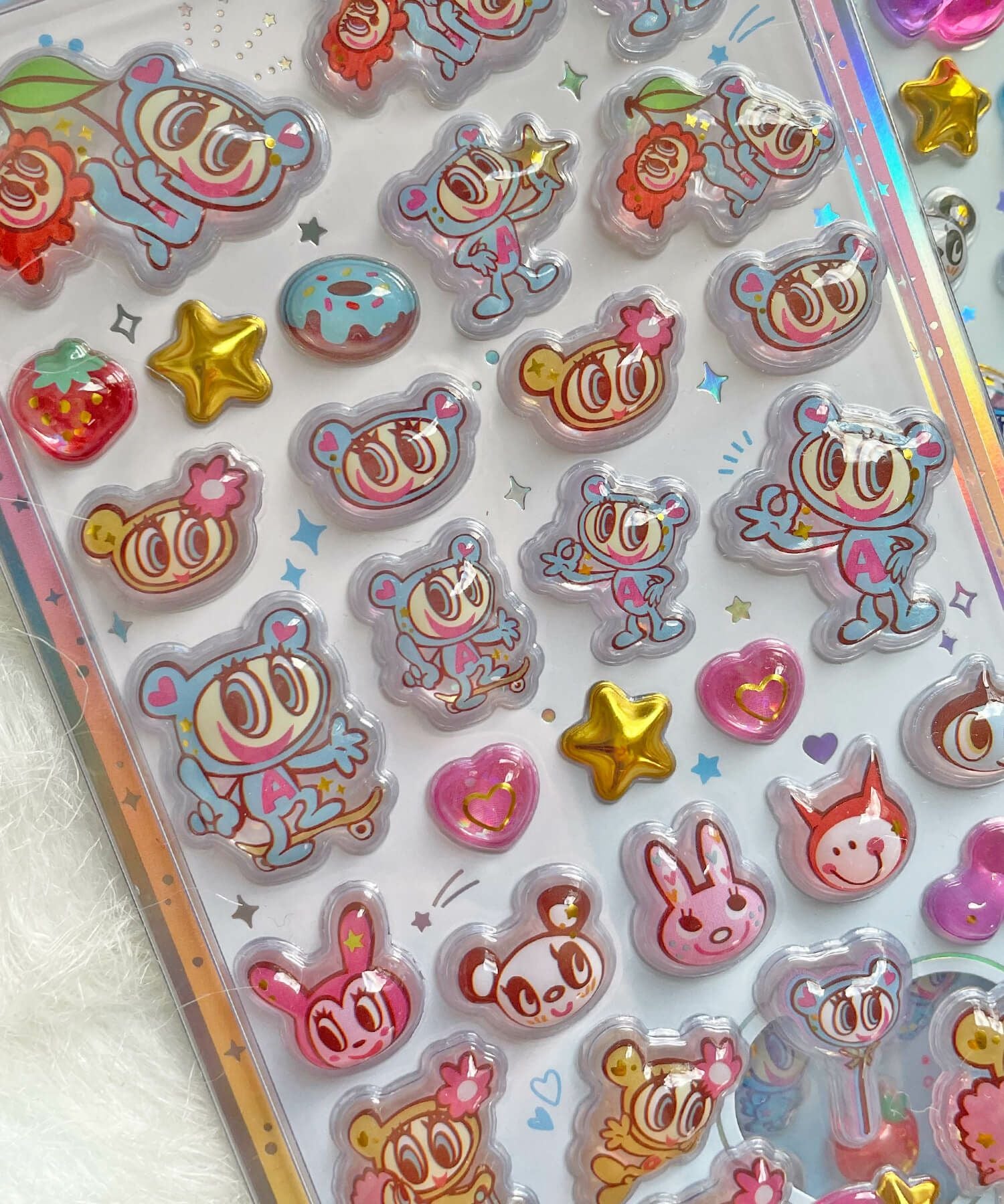 【新品】ANGELBLUE ナカムラくん＊うるちゅるシール×10枚 まとめ売り ≪ANGEL BLUE/エンジェルブルー/ナカムラくん≫うるちゅるポップシール