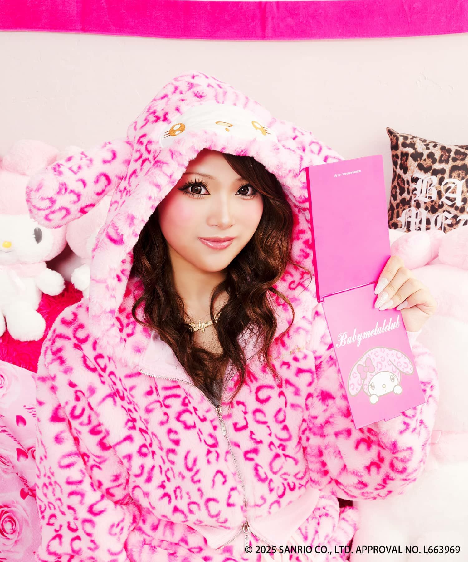 Babymetalclub マイメロディ シュガーバニーズ×SPINNS』ミラー