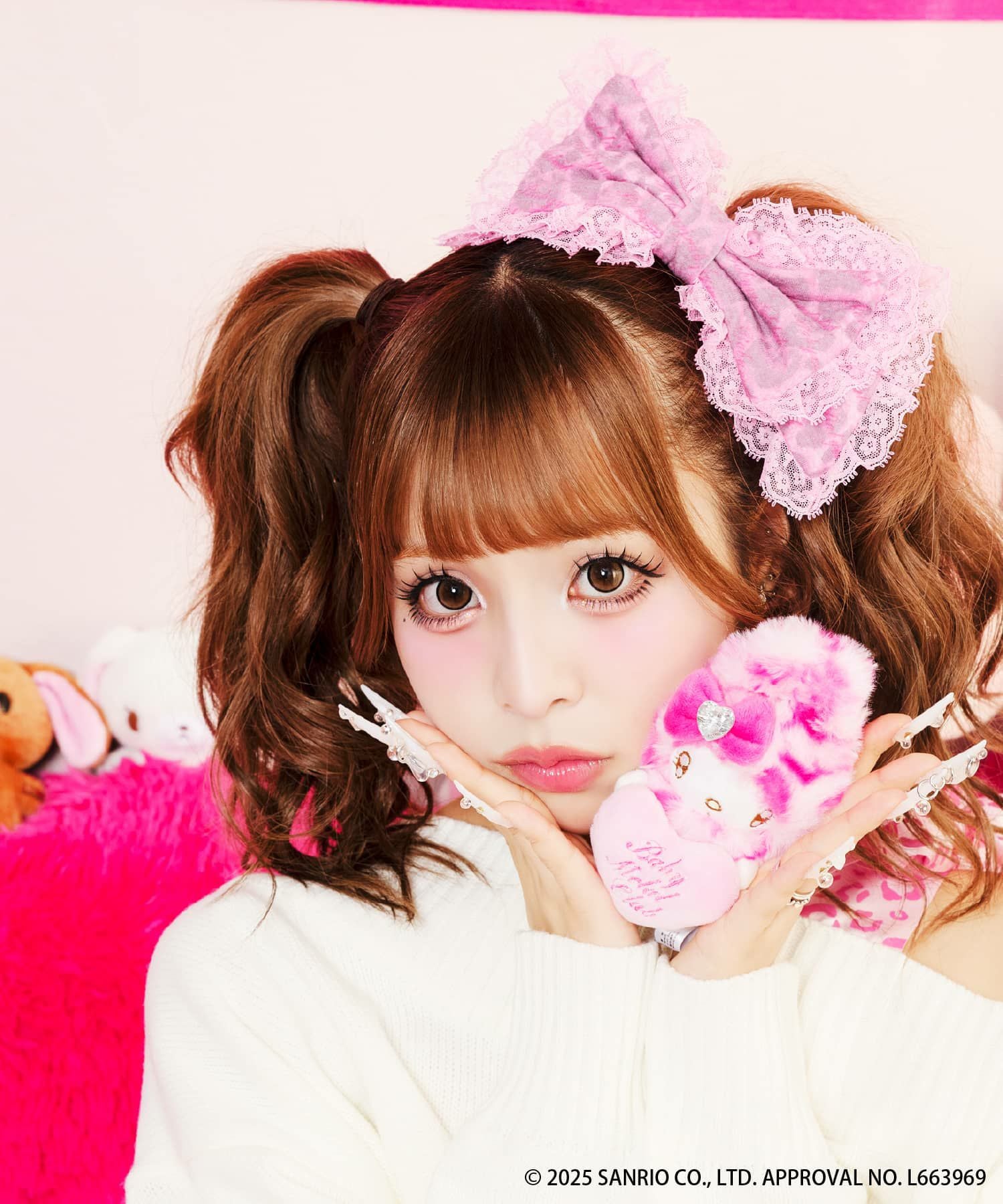 Babymetalclub マイメロディ シュガーバニーズ×SPINNS』ぬいぐるみ