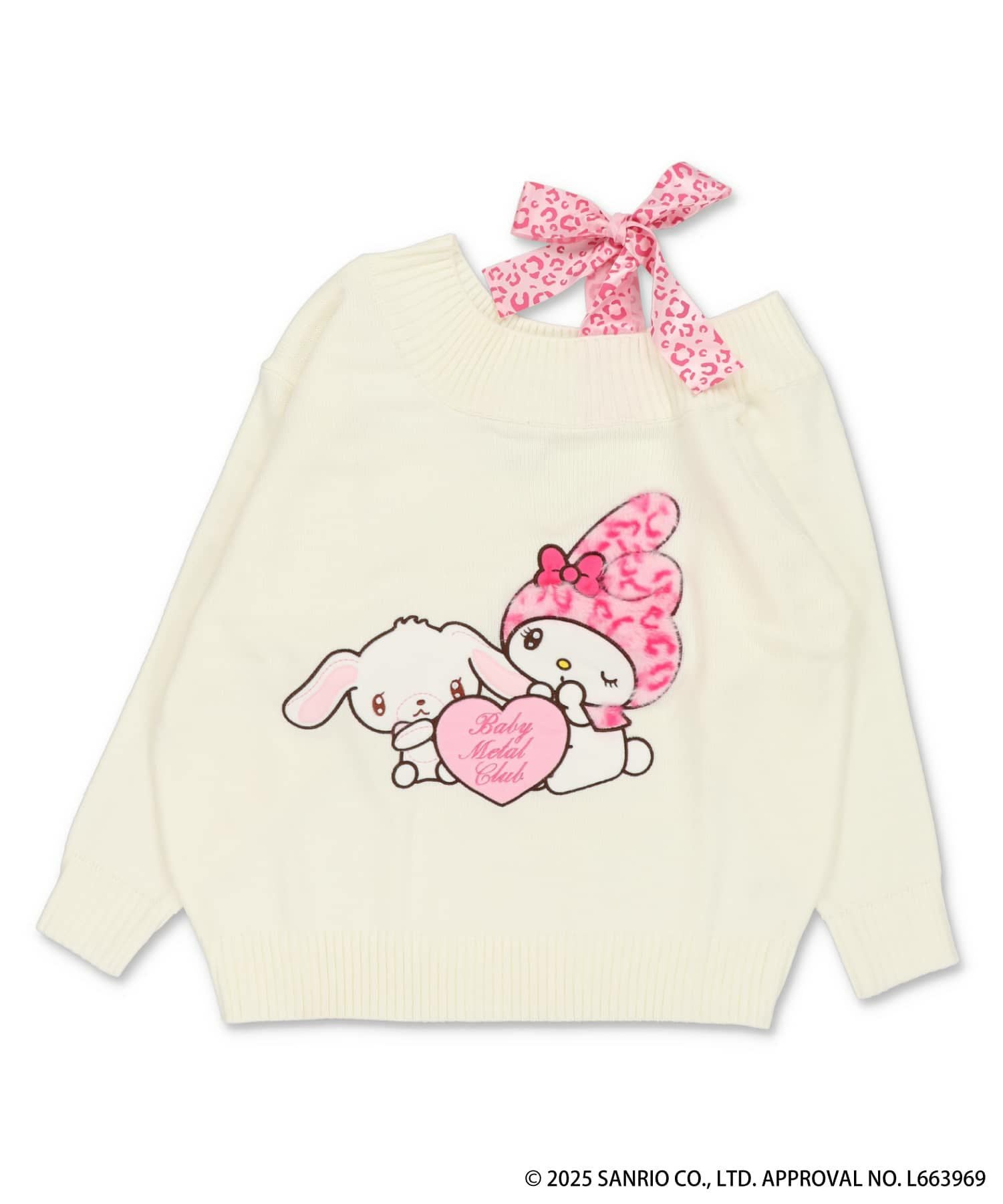 babylclub マイメロディ シュガー バニーズ SPINNSニット 67%OFF】『Babymetalclub マイメロディ シュガーバニーズ×SPINNS