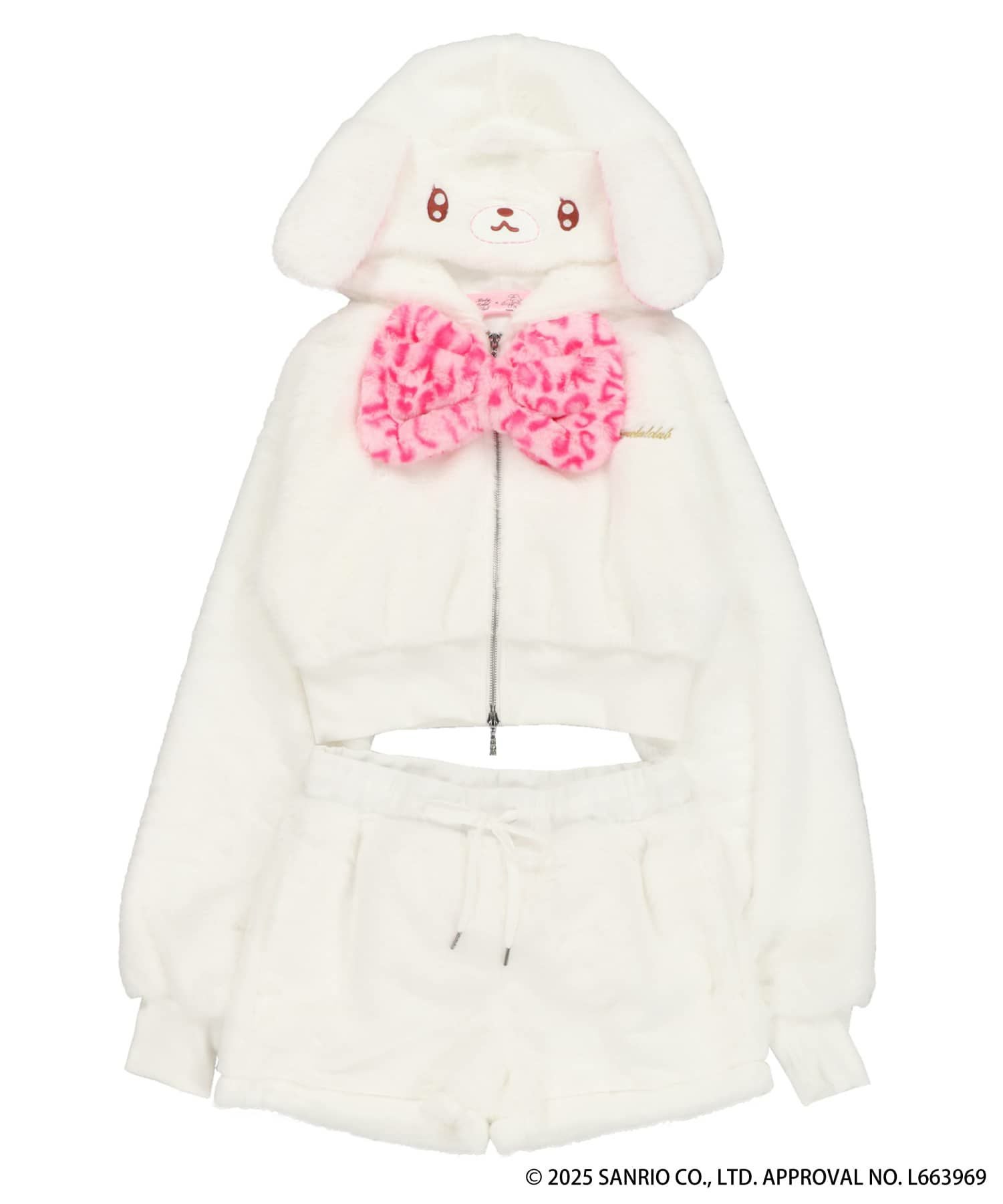 babylclub マイメロディ シュガー バニーズ SPINNSニット Babymetalclub マイメロディ シュガーバニーズ×SPINNS うさぎシリーズ