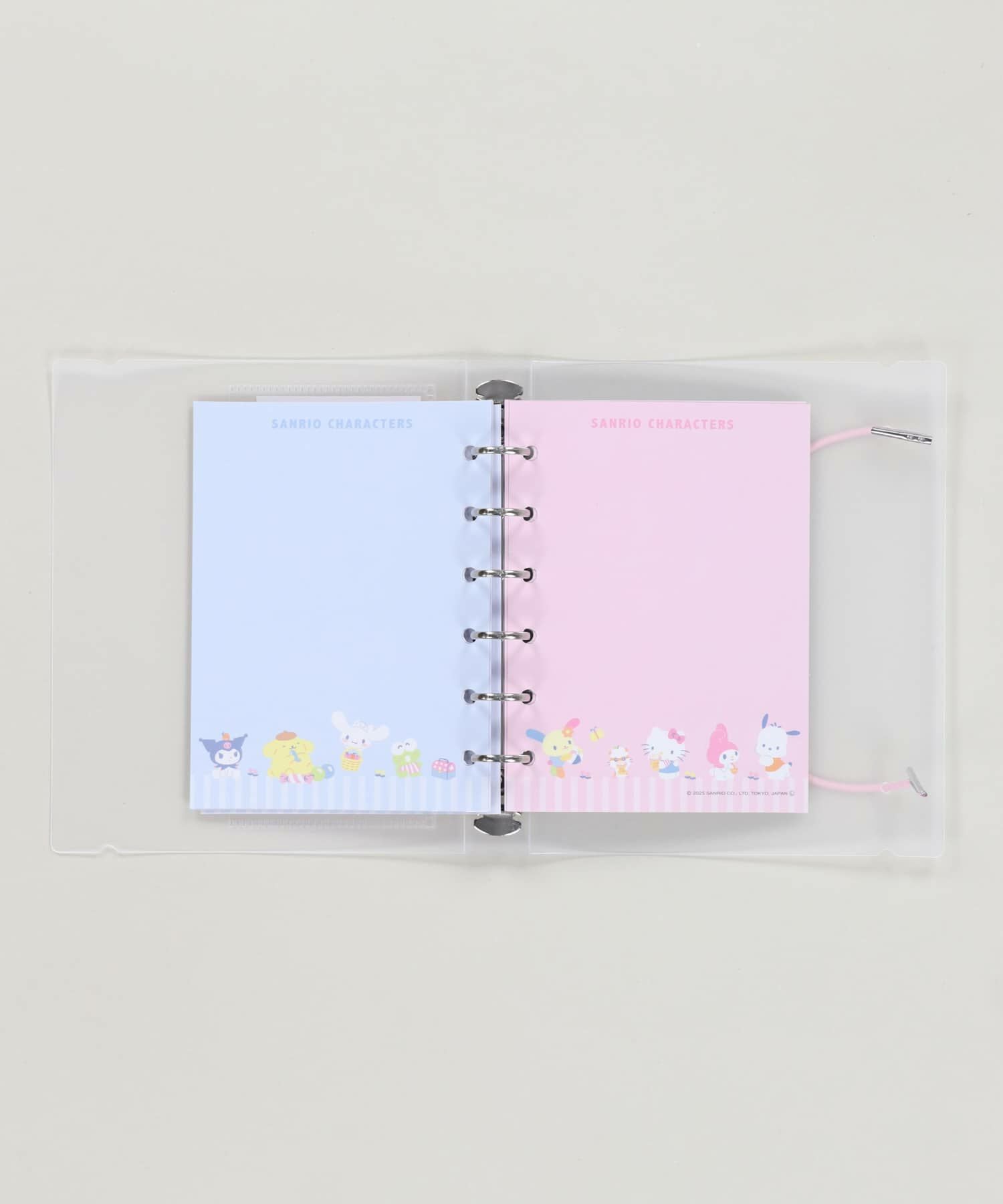 59%OFF】≪サンリオ≫スキペタシールバインダー/6穴バインダー/シール