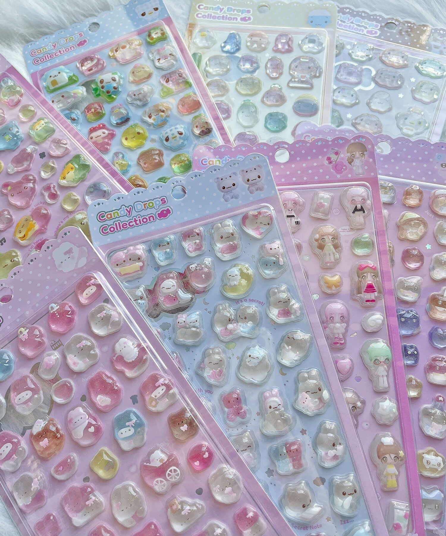 ✨新品✨キャンディドロップコレクションシール❣️６点セット✨MERING ≪MERING/メリング≫キャンディドロップシール/ステッカー/Candy Drops