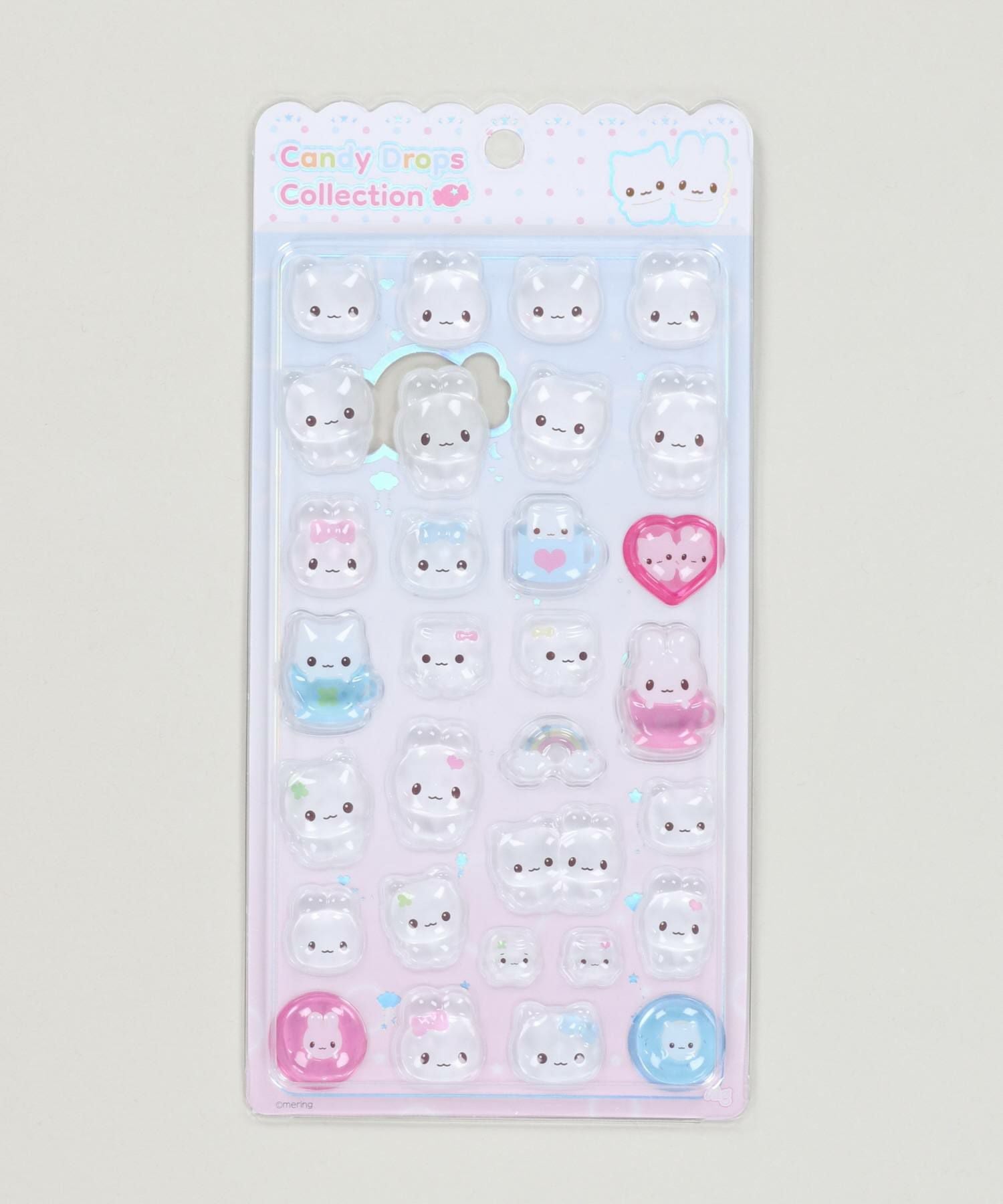 ✨新品✨キャンディドロップコレクションシール❣️６点セット✨MERING キャンディドロップスコレクションシールから マシュマロズの新
