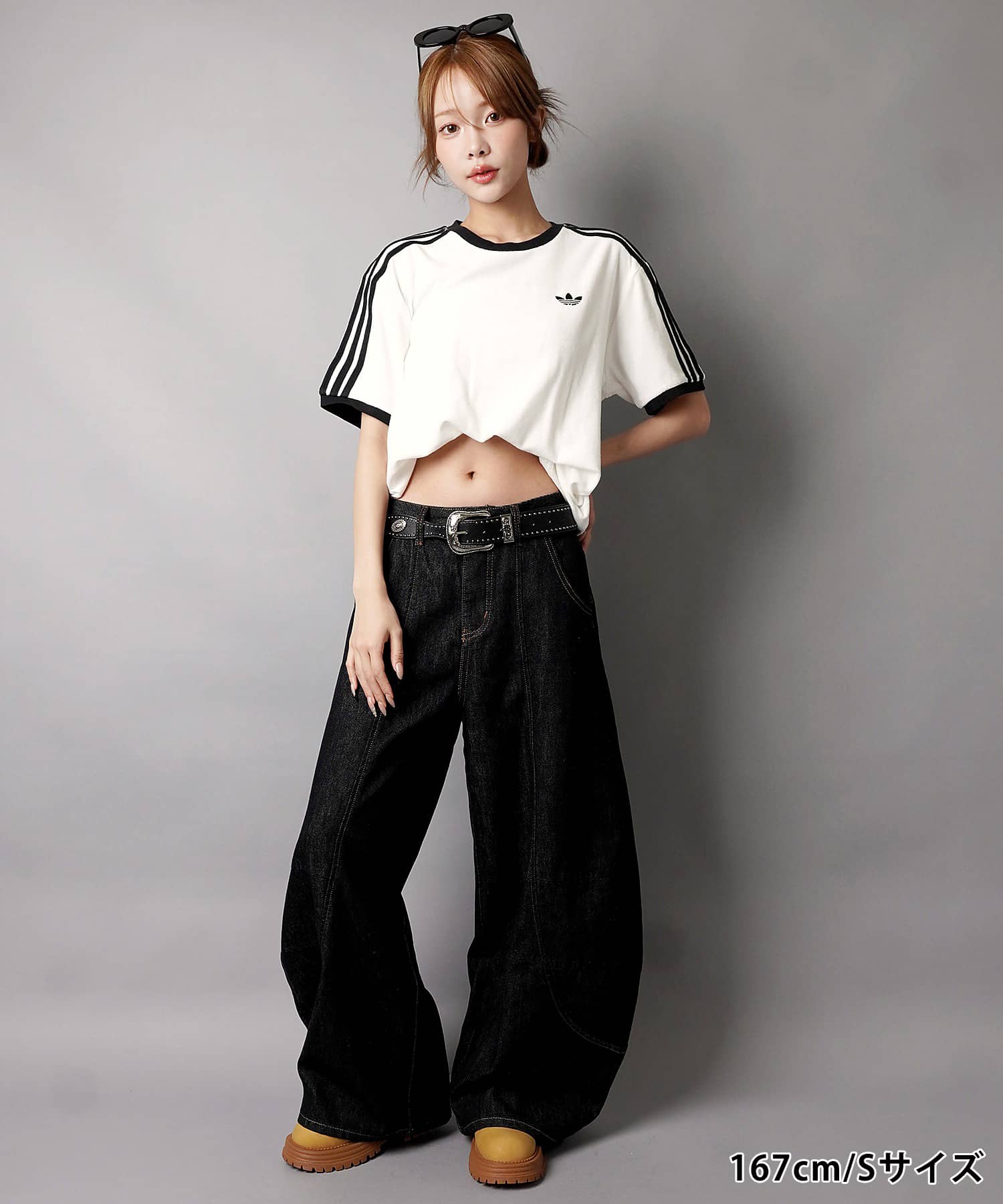 デニムバルーンパンツ/オーバーダイ | SPINNS WEB STORE | SPINNS