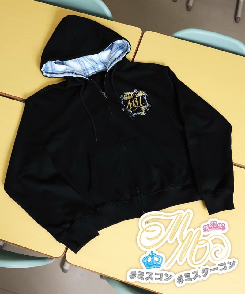 75%OFF】『ミスコン・ミスターコン×SPINNS』ジップパーカー(SHORT/BIG