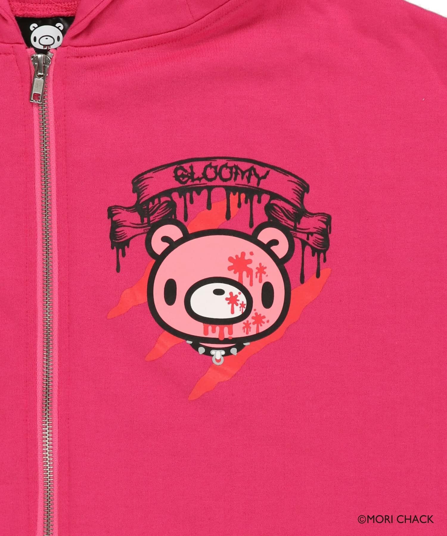 58%OFF】『グルーミー×SPINNS 』 耳付きフリルZIPパーカー | SPINNS