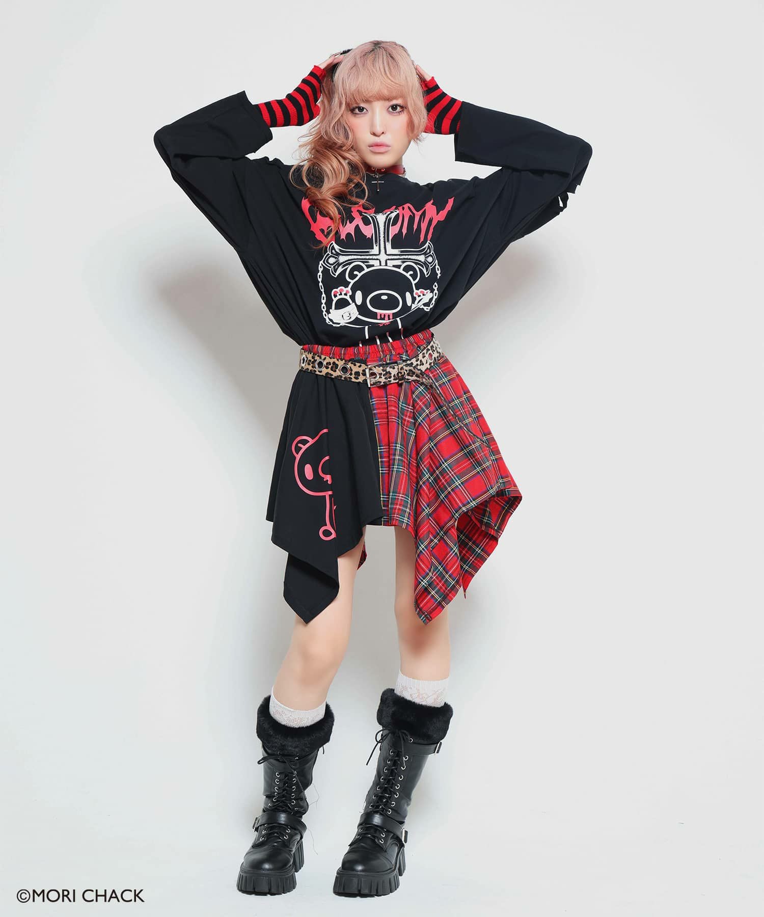 グルーミー×SPINNS 』 ダメージロングTシャツ | SPINNS WEB STORE