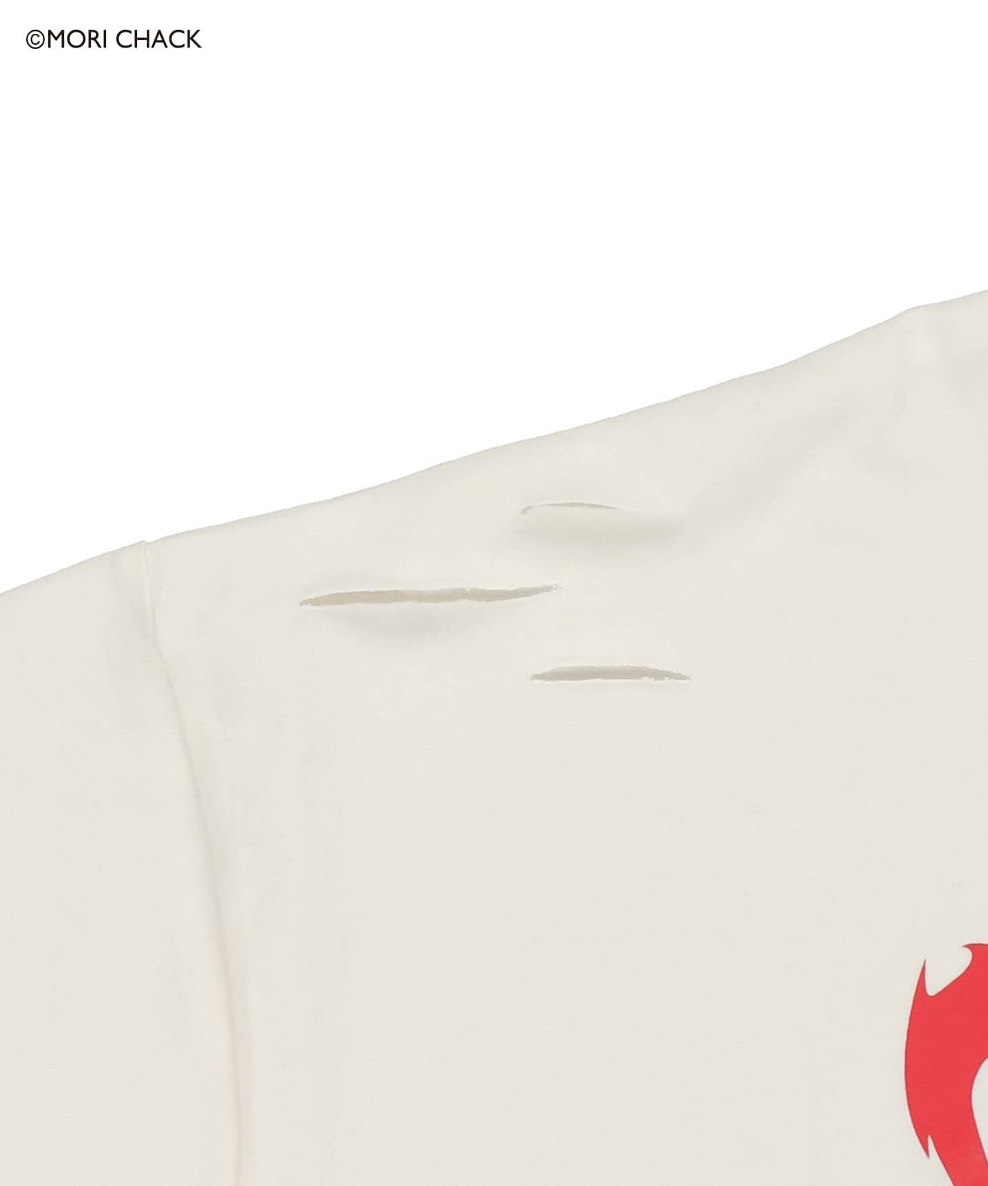 グルーミー×SPINNS 』 ダメージロングTシャツ | SPINNS WEB STORE