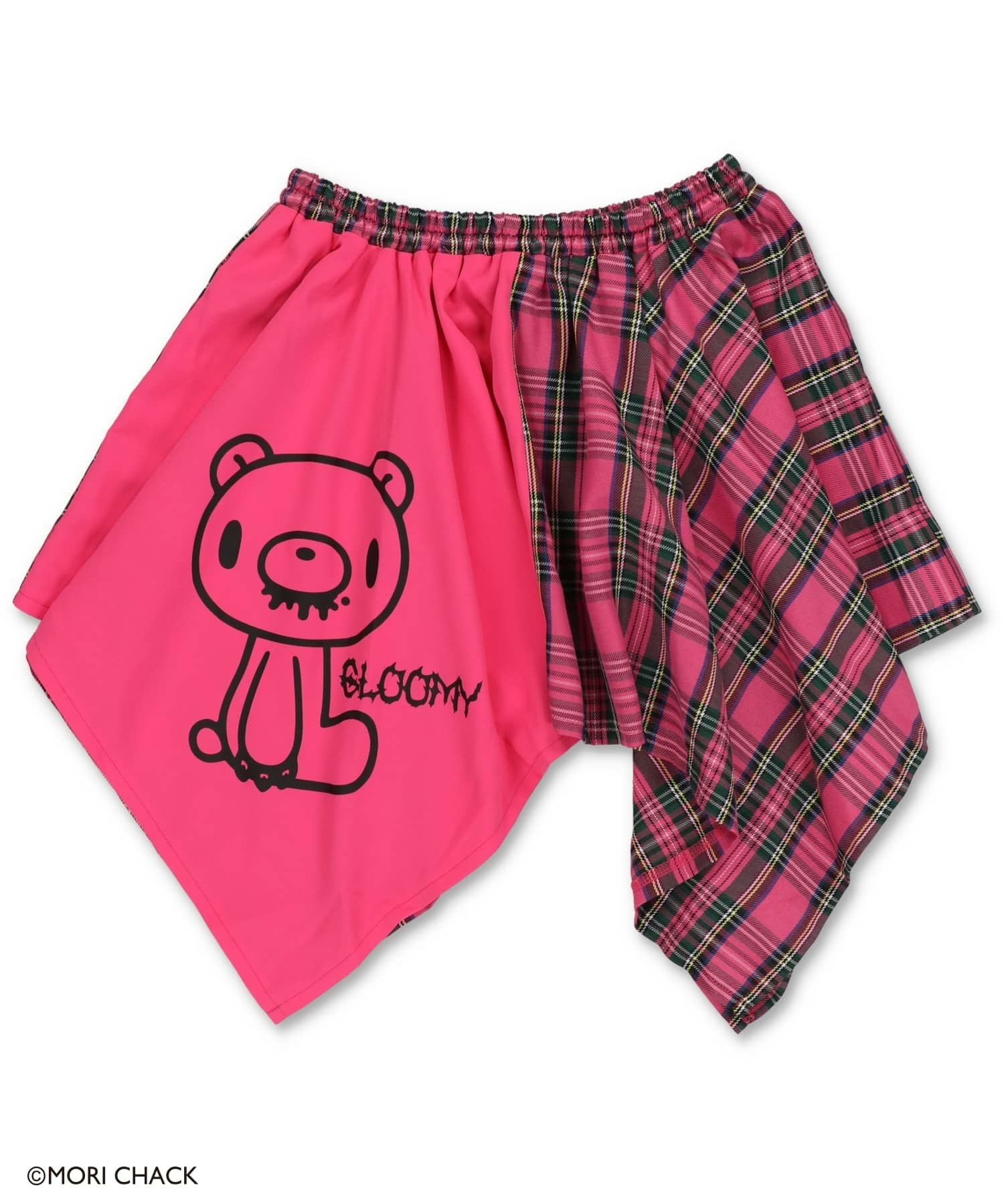 72%OFF】『グルーミー×SPINNS 』 バイカラーチェックスカート | SPINNS