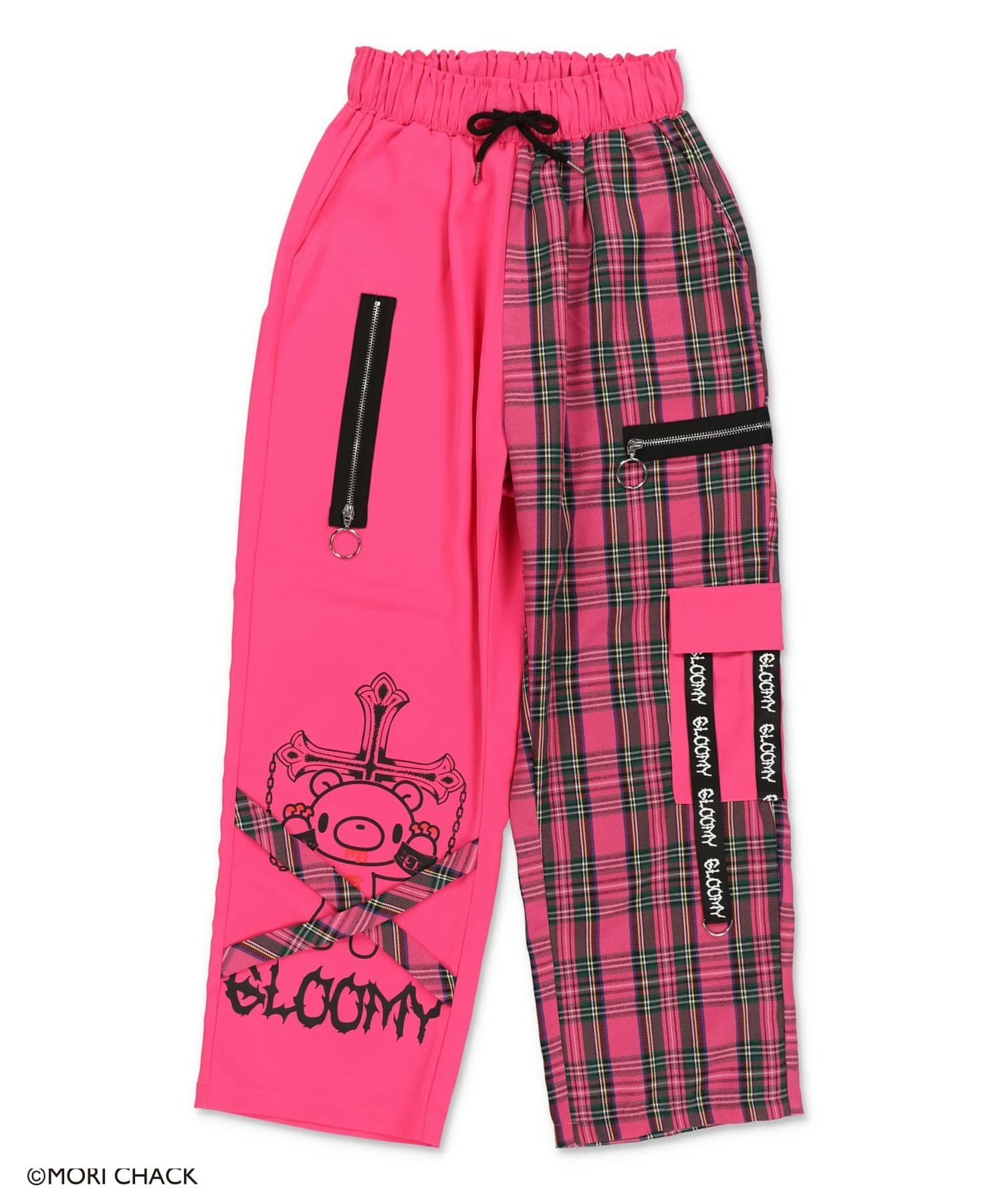 58%OFF】『グルーミー×SPINNS 』 バイカラーチェックパンツ | SPINNS