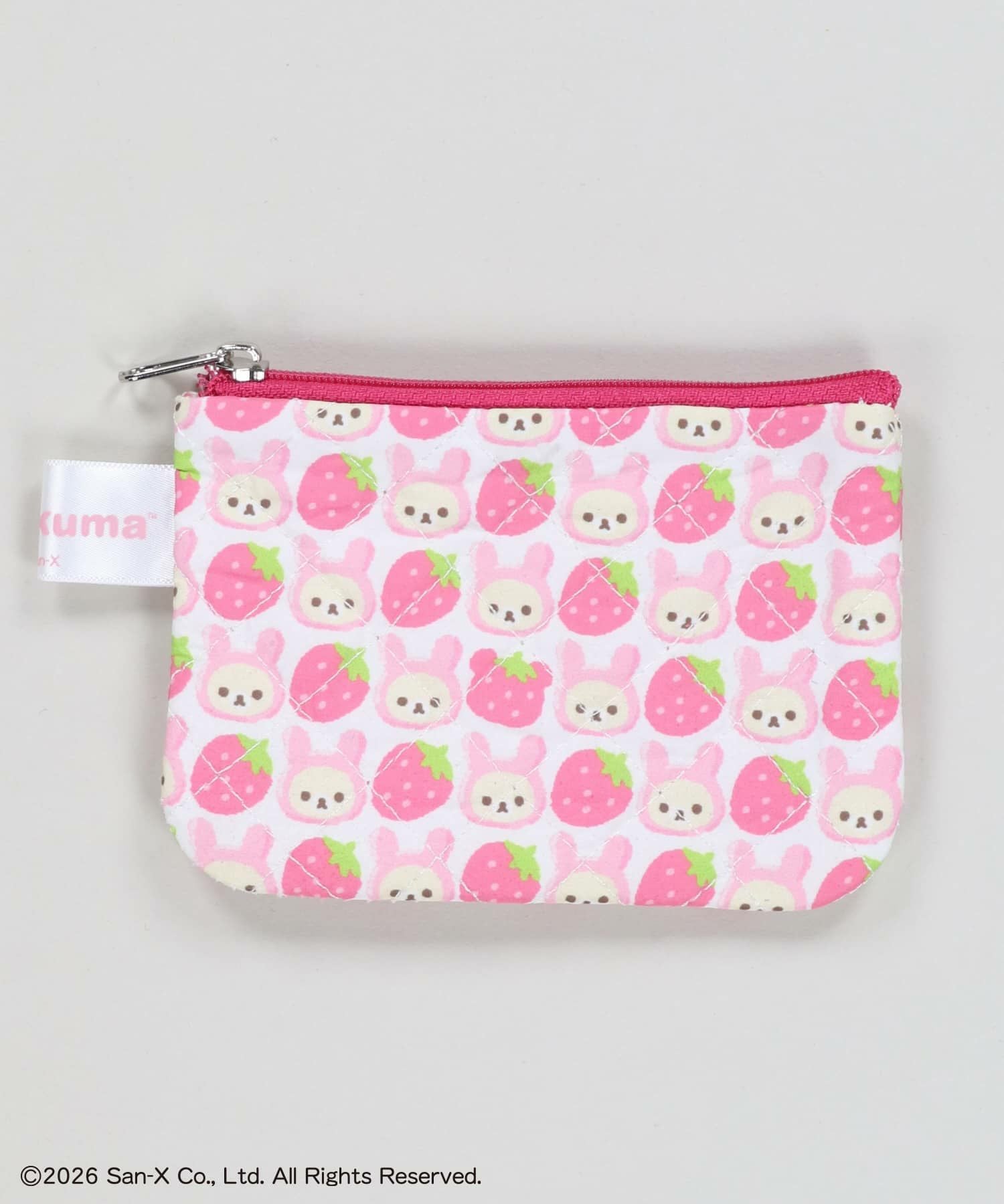 予約】『コリラックマ×SPINNS』 キルティングポーチ《4月中旬以降発送