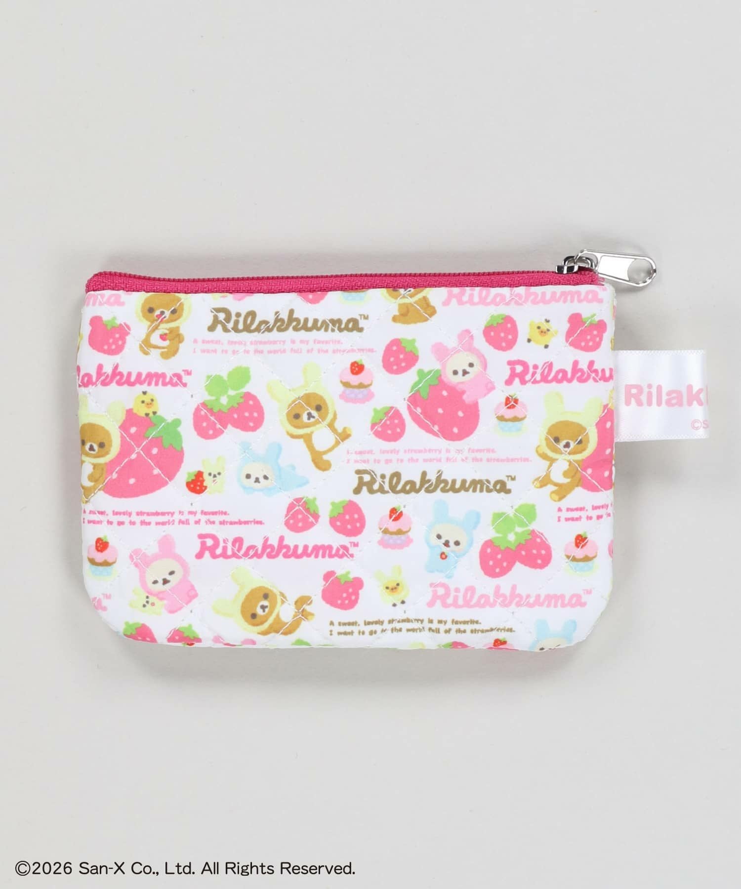 予約】『コリラックマ×SPINNS』 キルティングポーチ《4月中旬以降発送