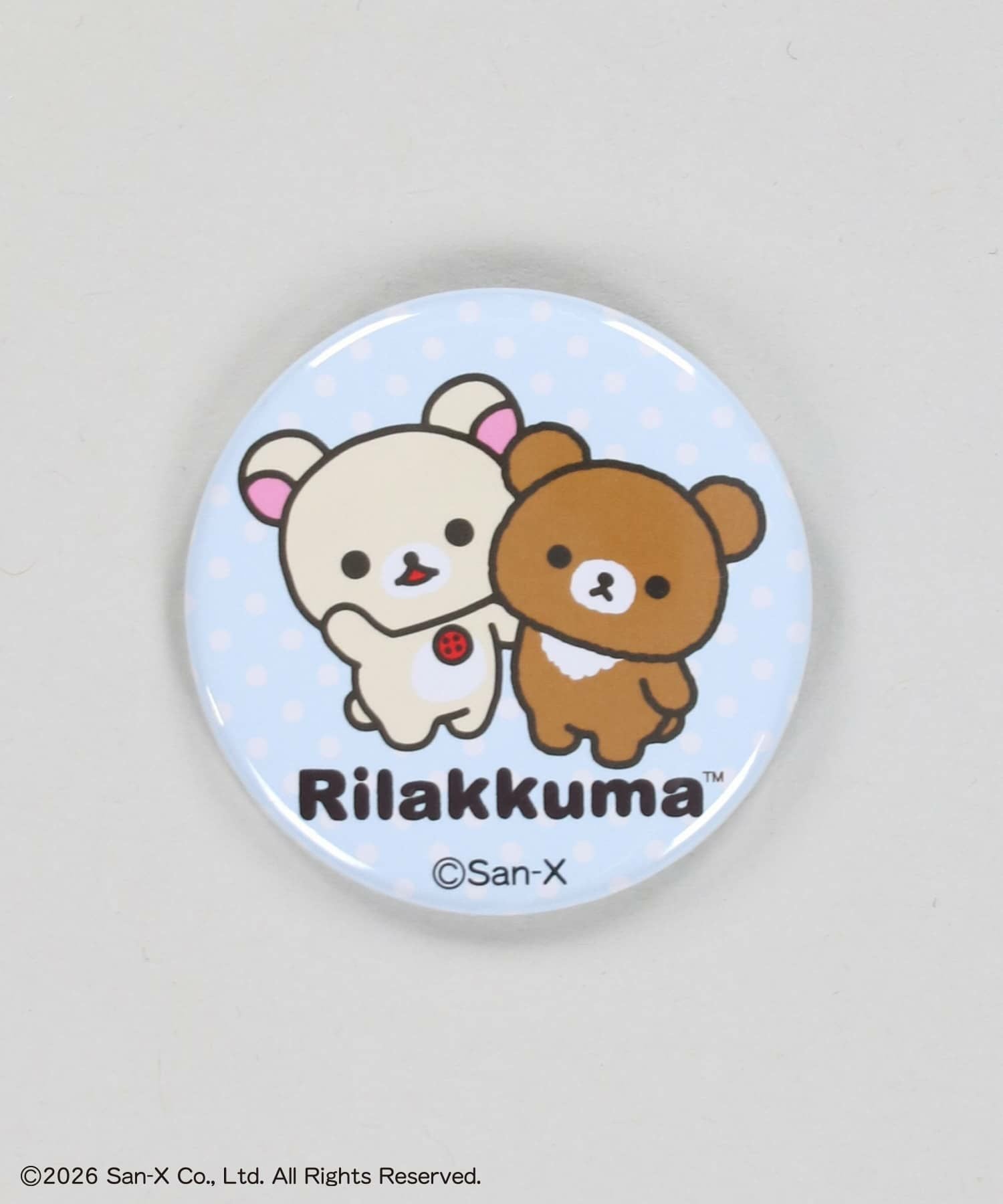 40%OFF】『コリラックマ×SPINNS』 ランダム缶バッジ＜メール便対応