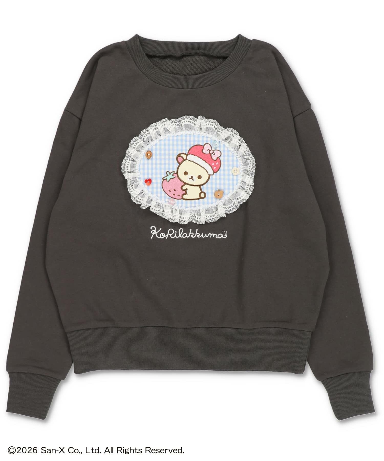 90%OFF】『コリラックマ×SPINNS』 パッチワーク風スウェット | SPINNS