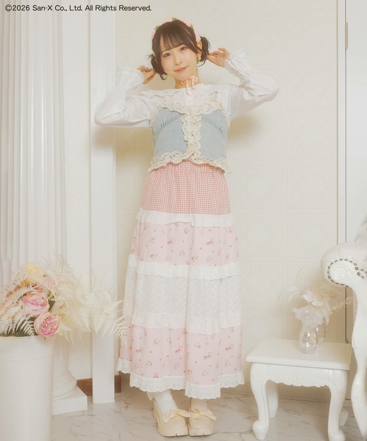 コリラックマ×SPINNS ロングスカート コリラックマ×SPINNS』 ロングスカート | SPINNS WEB STORE | SPINNS