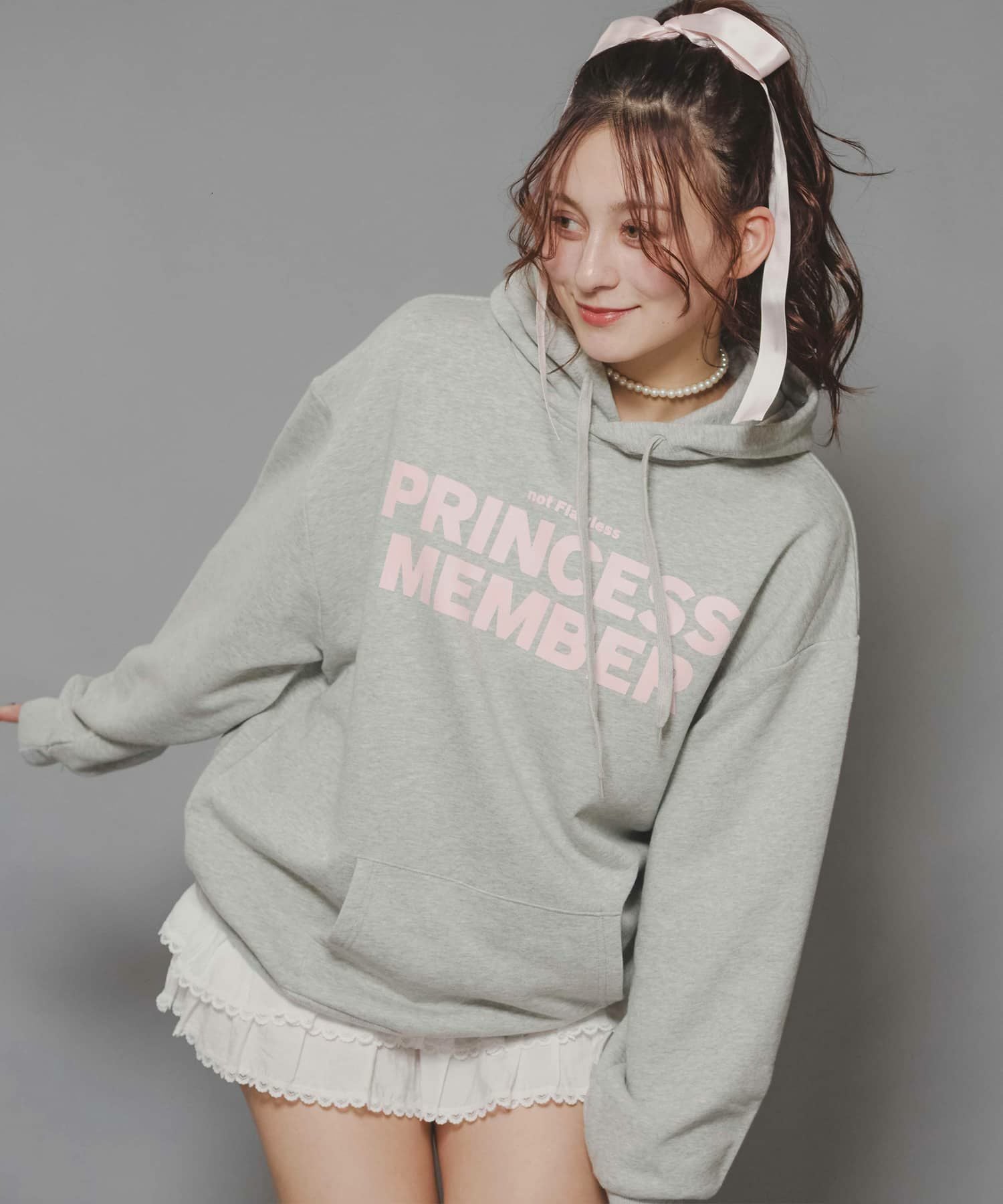 40%OFF】『not Flawless』PRINCESS MEMBER フーディー | SPINNS WEB
